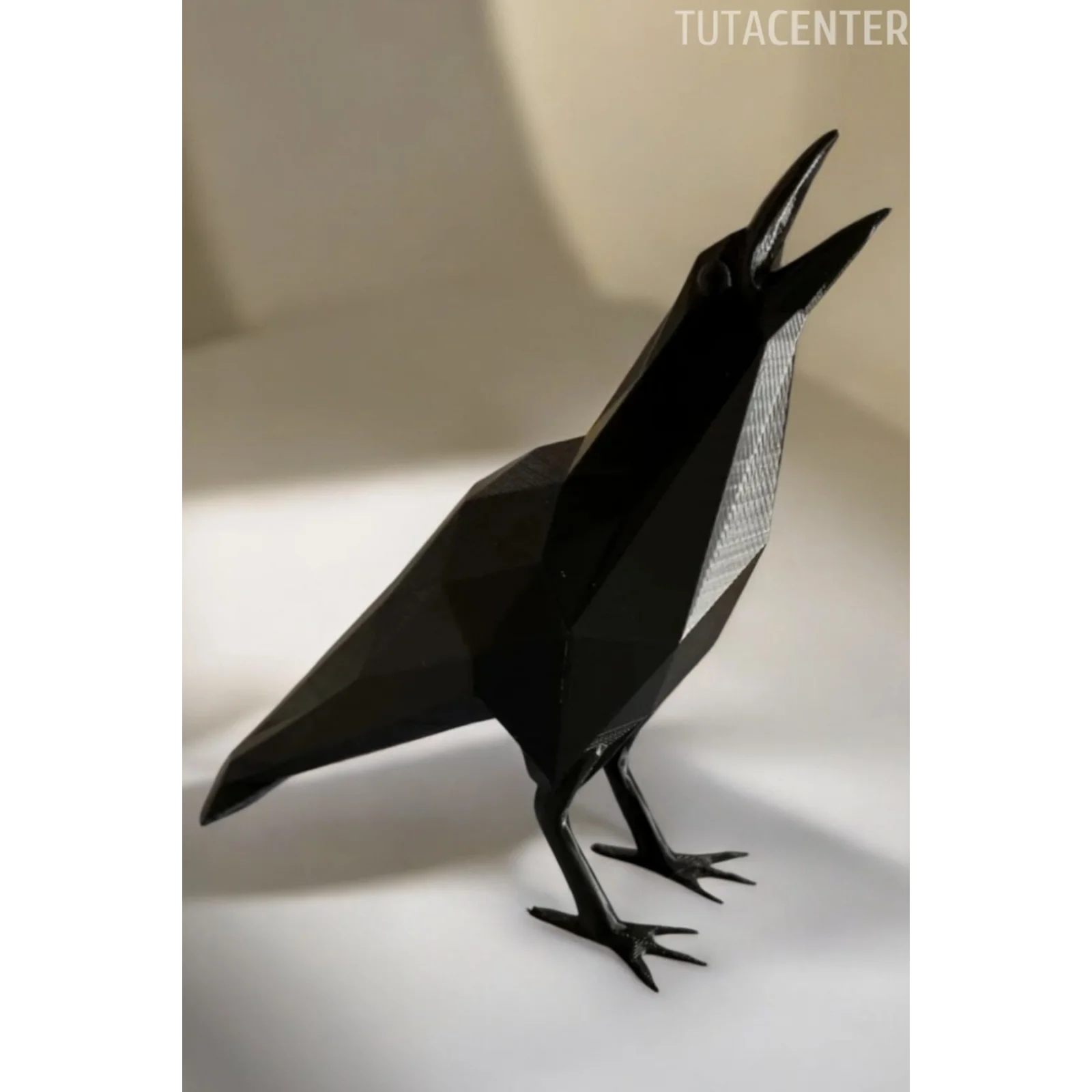 Karga Kuzgun Dekoratif Kuş Figür