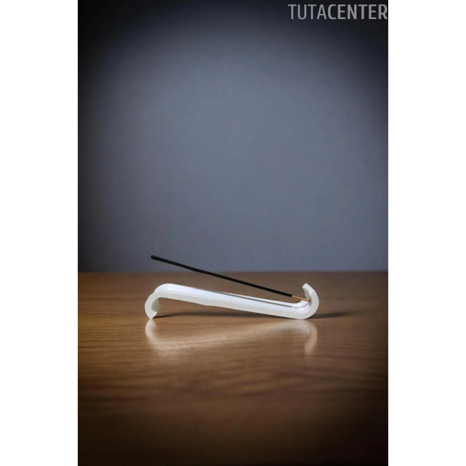 Sade Tasarım Beyaz Tütsülük Modern Tütsü Tutacağı