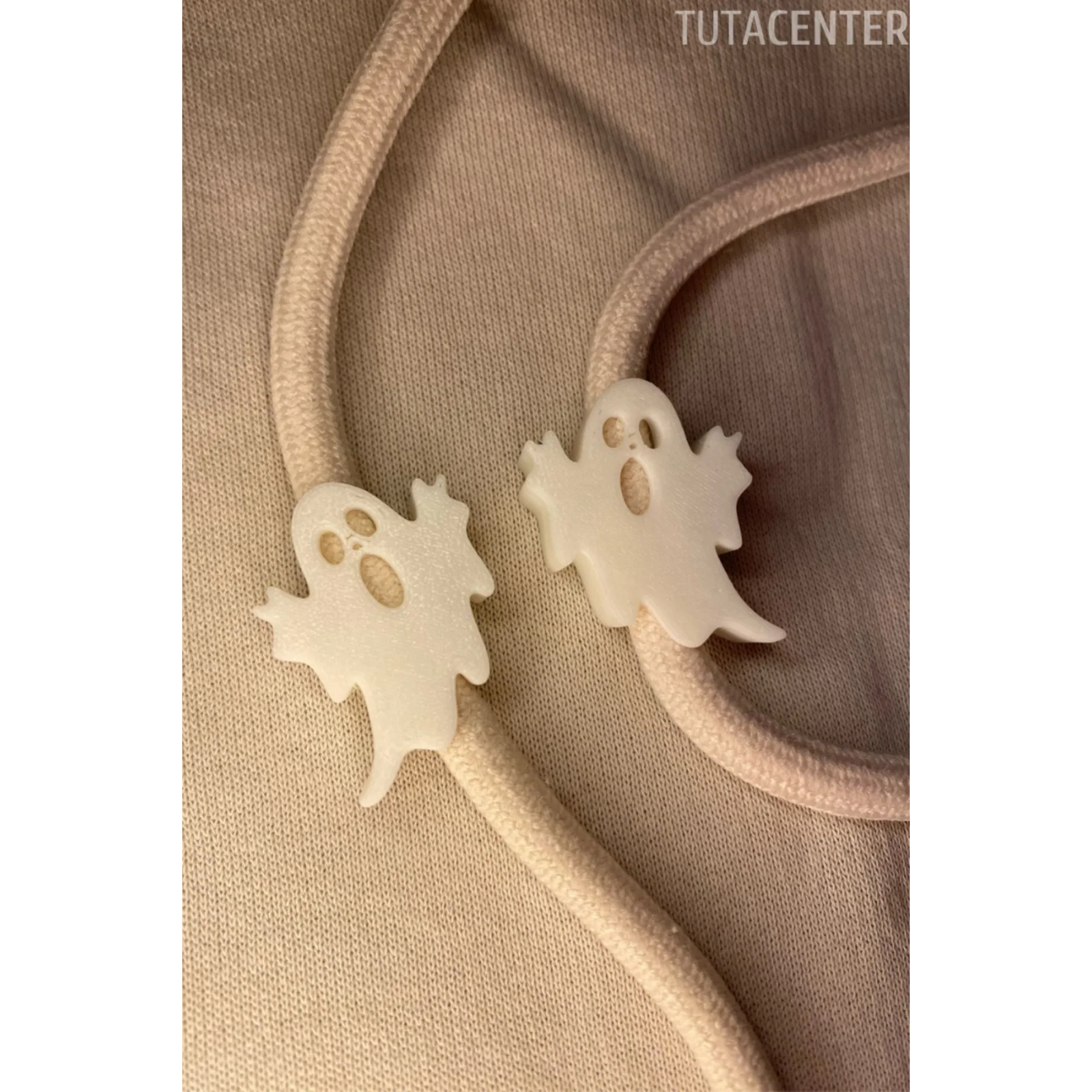 Hayalet Ghost Şekilli Bağcık İp Süsü 10 ADET