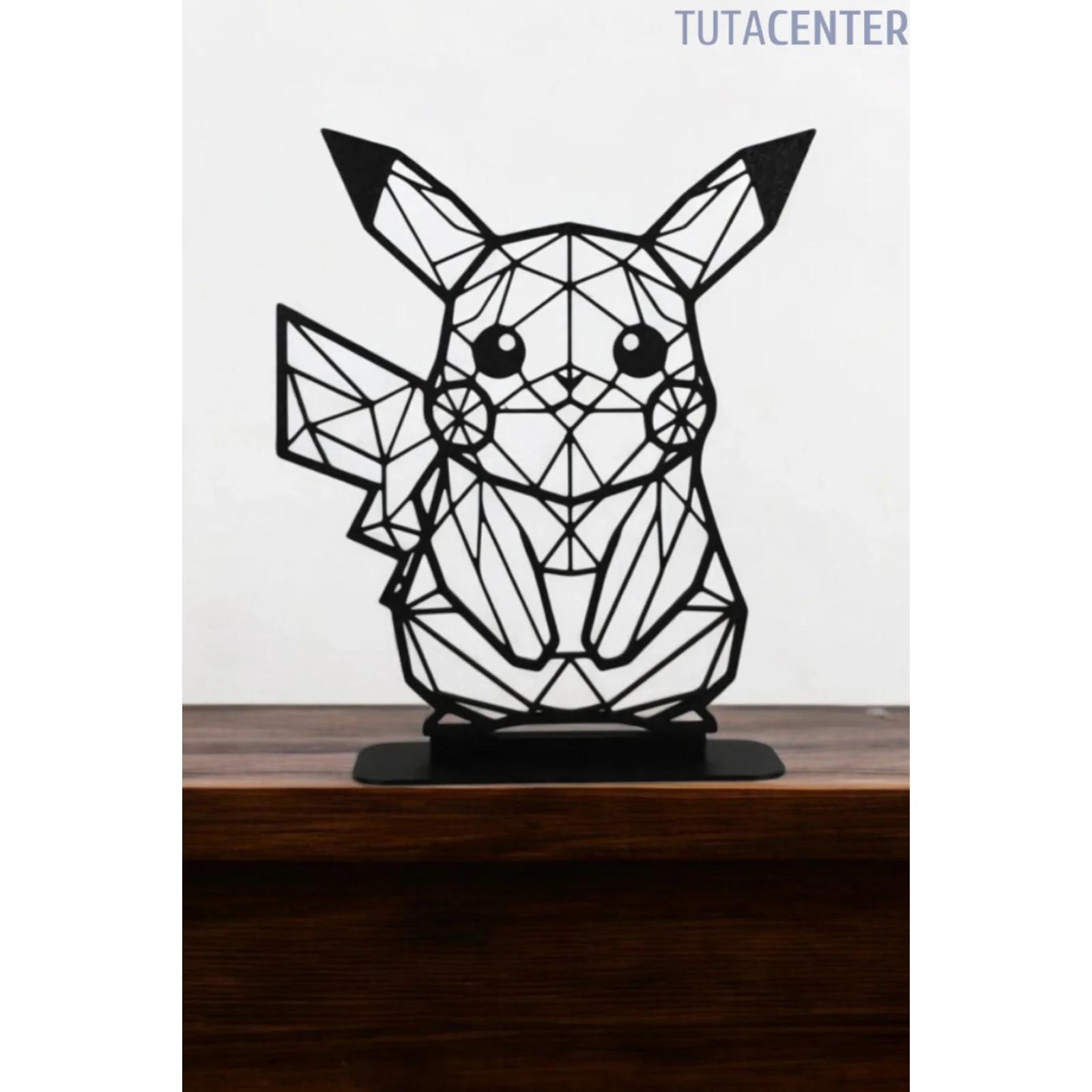 Pikachu Modeli Dekoratif Biblo | Masaüstü Ev Oda Dekorasyonu | Pokemon Tablo | Pikachu Wall Art