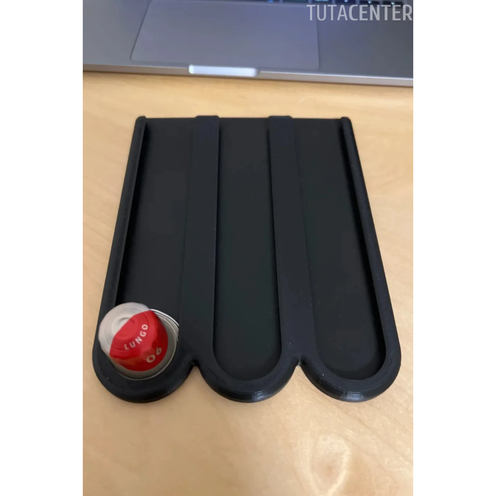 Nespresso Kapsül Kahve Standı Dekoratif Çok Amaçlı ( SİYAH RENK )