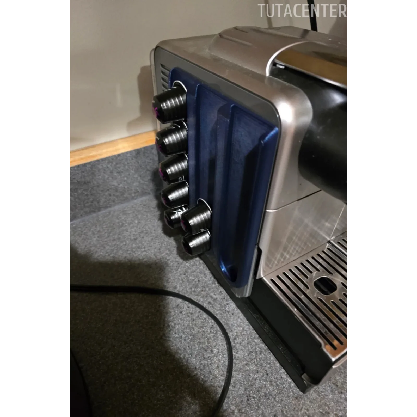 Nespresso Kapsül Kahve Standı Dekoratif Çok Amaçlı ( LACİVERT RENK )