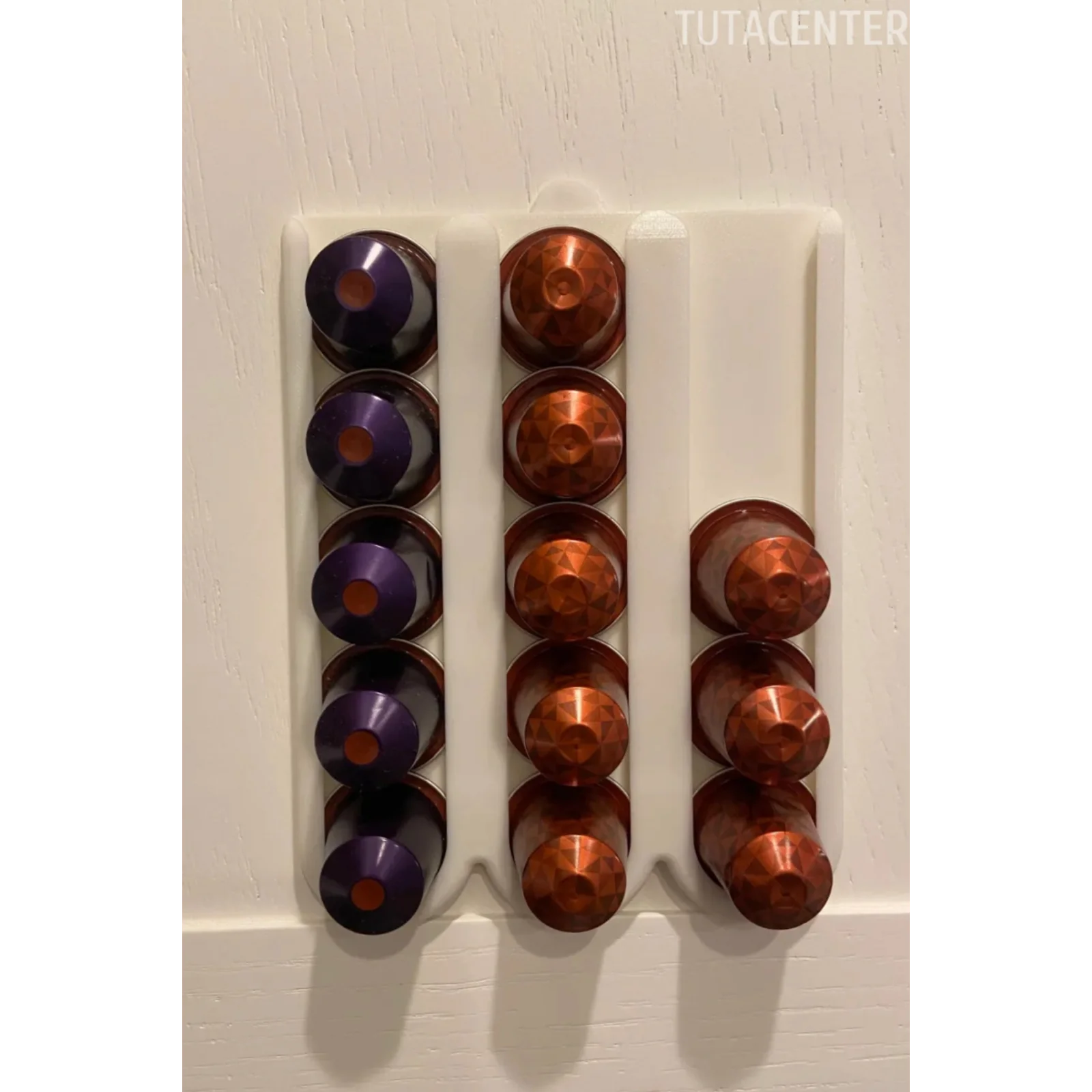 Nespresso Kapsül Kahve Standı Dekoratif Çok Amaçlı ( BEYAZ RENK )