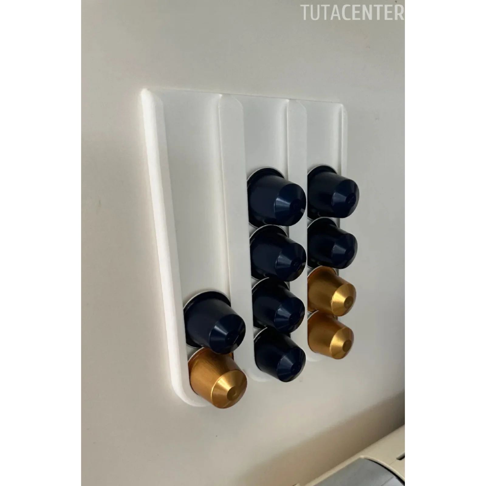 Nespresso Kapsül Kahve Standı Dekoratif Çok Amaçlı ( BEYAZ RENK )