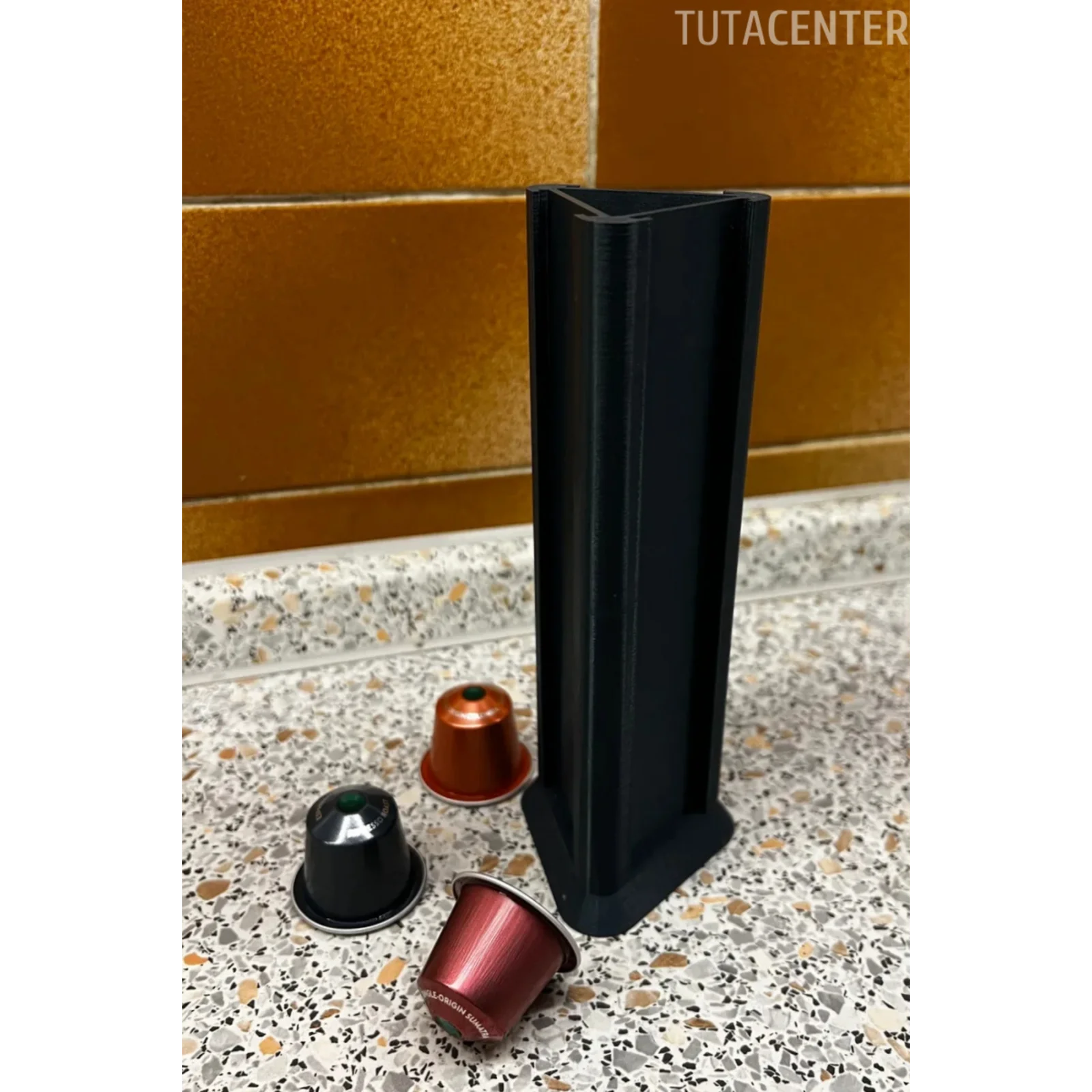 Kapsül Kahve Standı Dekoratif Çok Amaçlı 3 Bölmeli