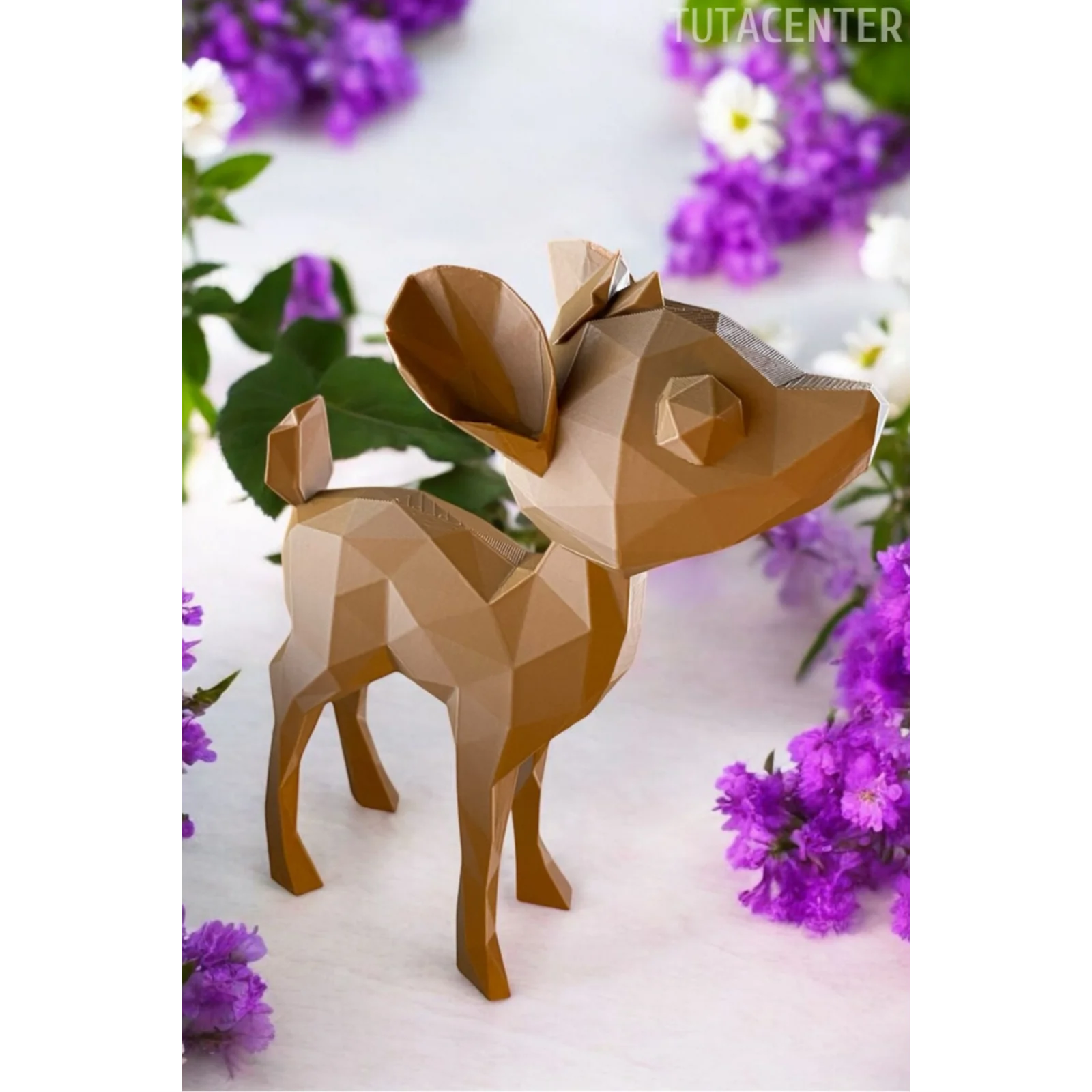 Yavru Geyik Biblo Figür Dekoratif Yavru Geyik Figürü 20 cm