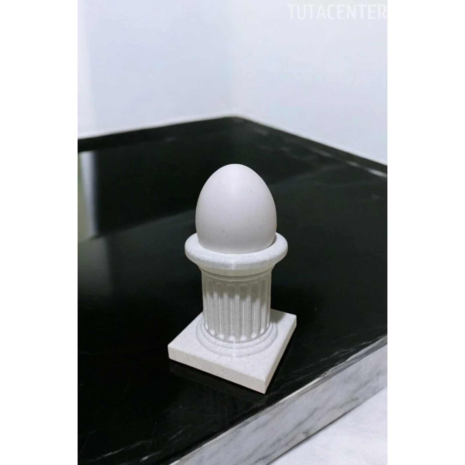 Tarihi Sütun Yumurta Kabı Yumurta Tutucu