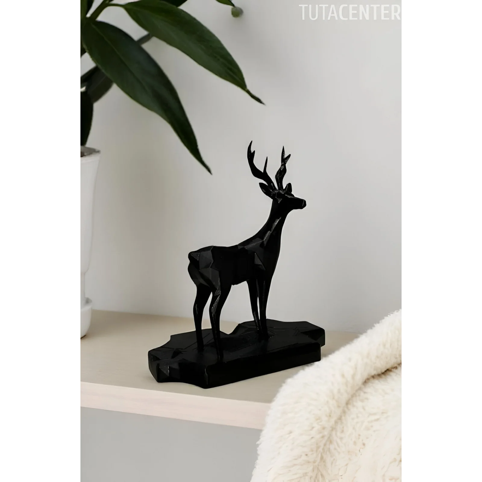 GEOMETRİK GEYİK BİBLO Dekoratif Geyik Figür