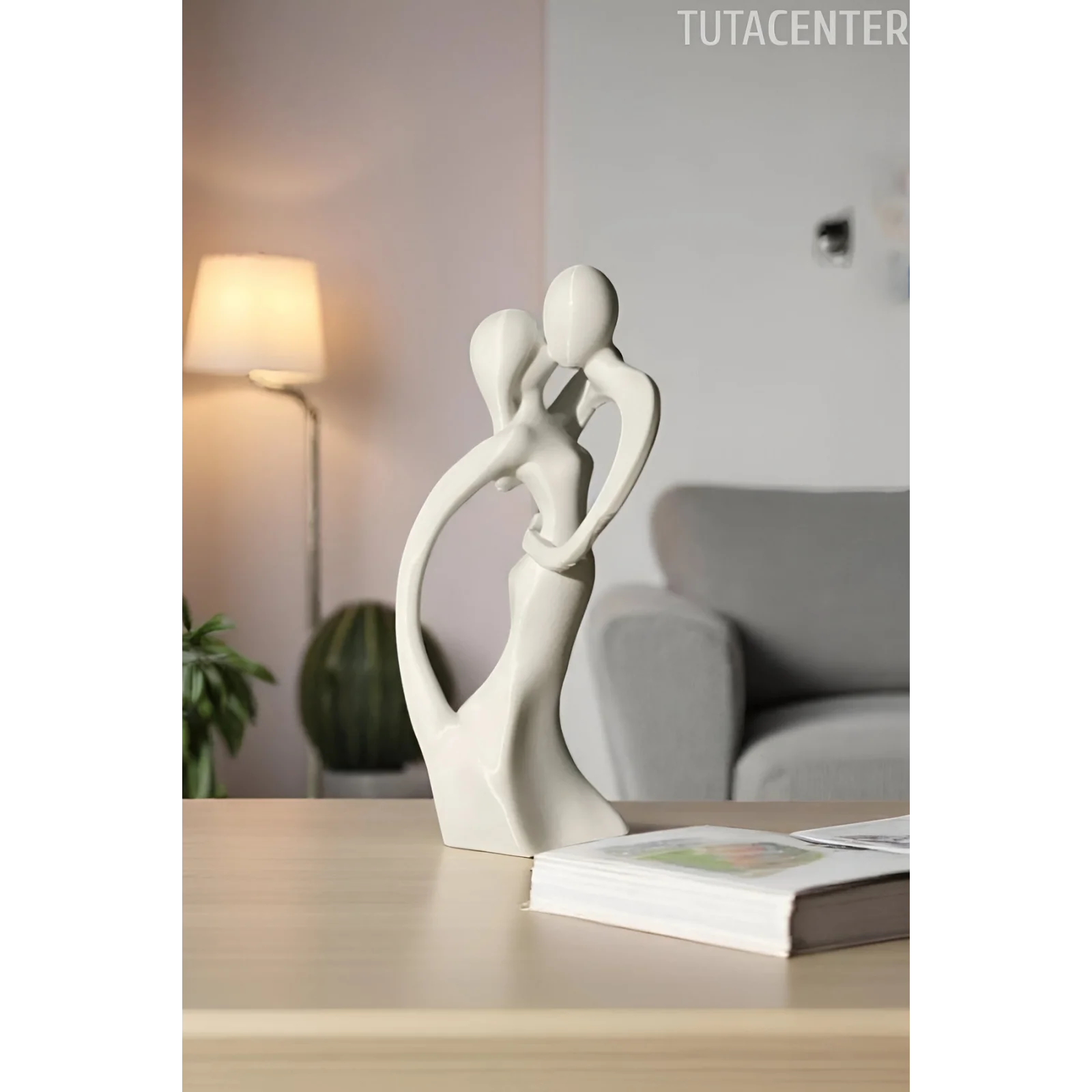 ROMANTİK ÇİFT BİBLO Dekoratif Figür