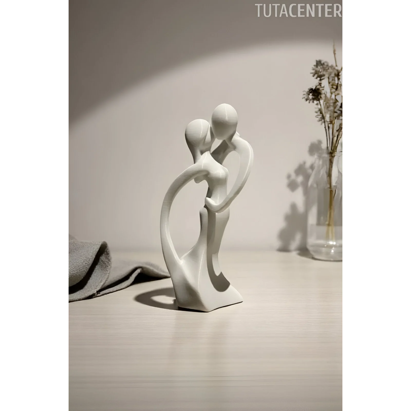 ROMANTİK ÇİFT BİBLO Dekoratif Figür