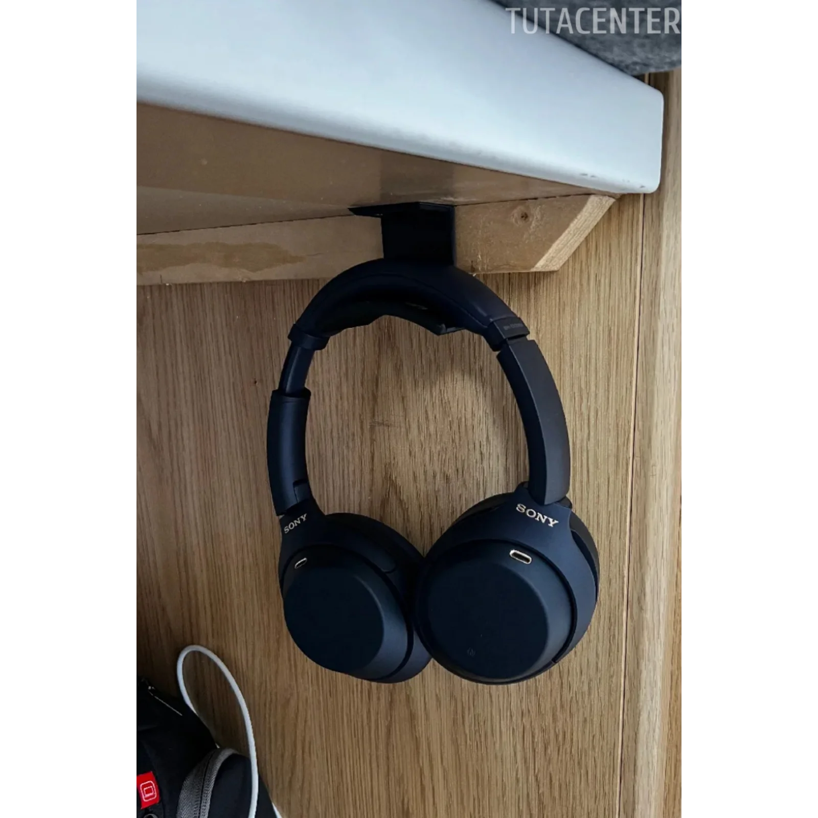 Masa Altı Kulaklık Asma Aparatı, Bilgisayar Kulaklığı Askı Aparatı, Gizli Kulaklık Askısı