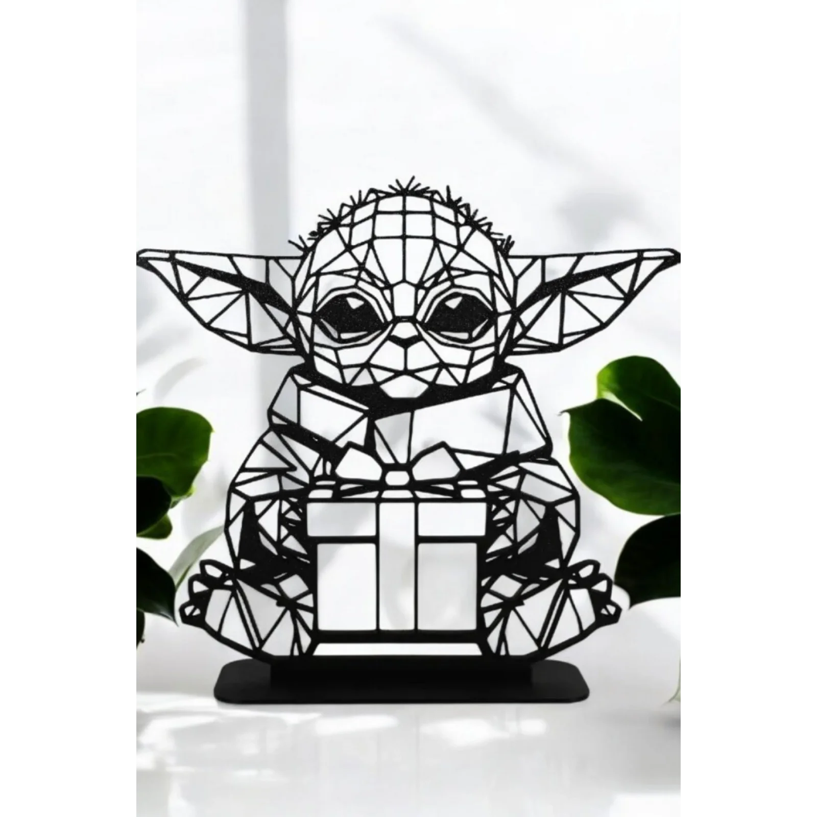 DEKORATİF BABY YODA STAND ŞIK VE SADE GÖRÜNÜM