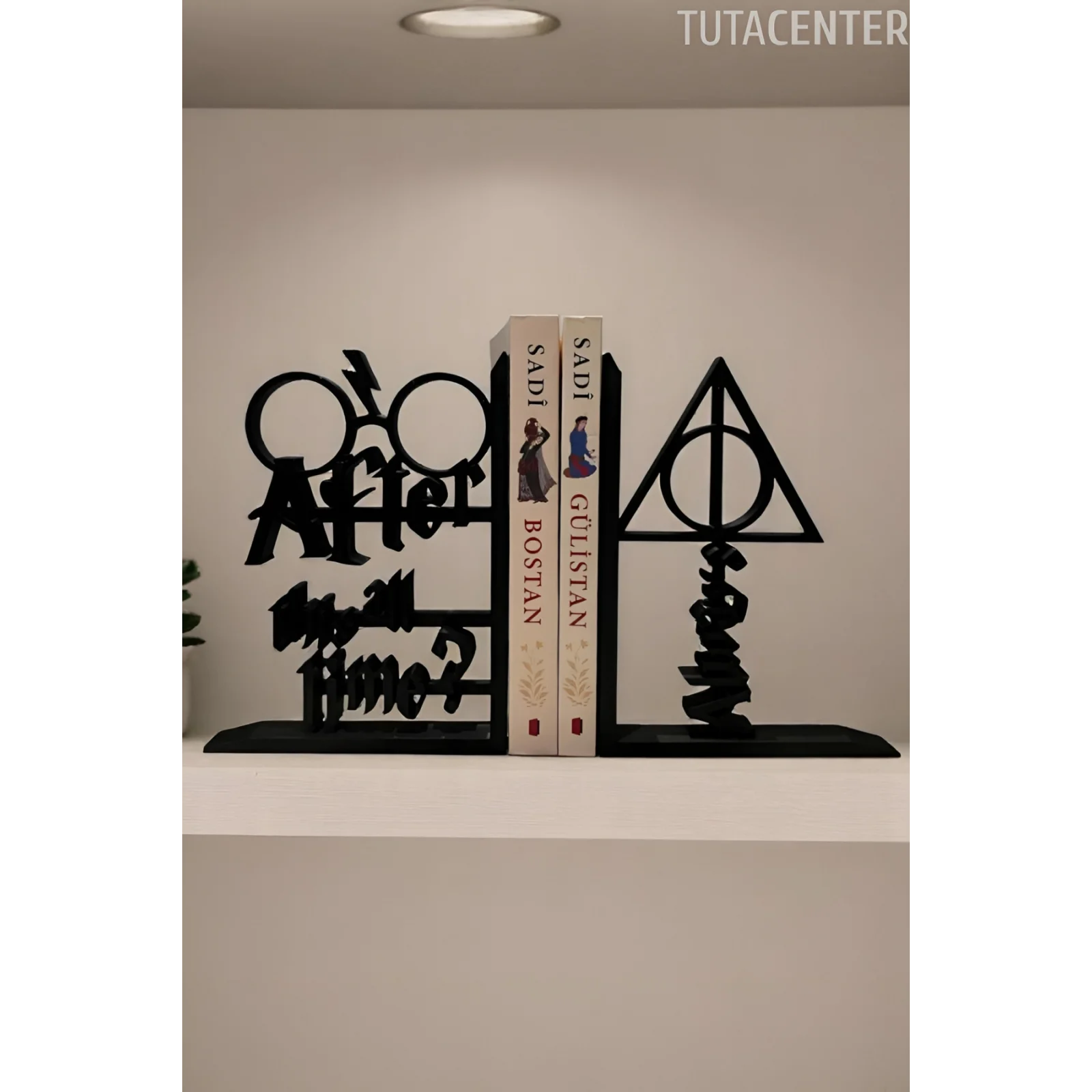 Harry Potter Kitap Desteği / Dekoratif Kitaplık Desteği ( After This All Time? Always.. )