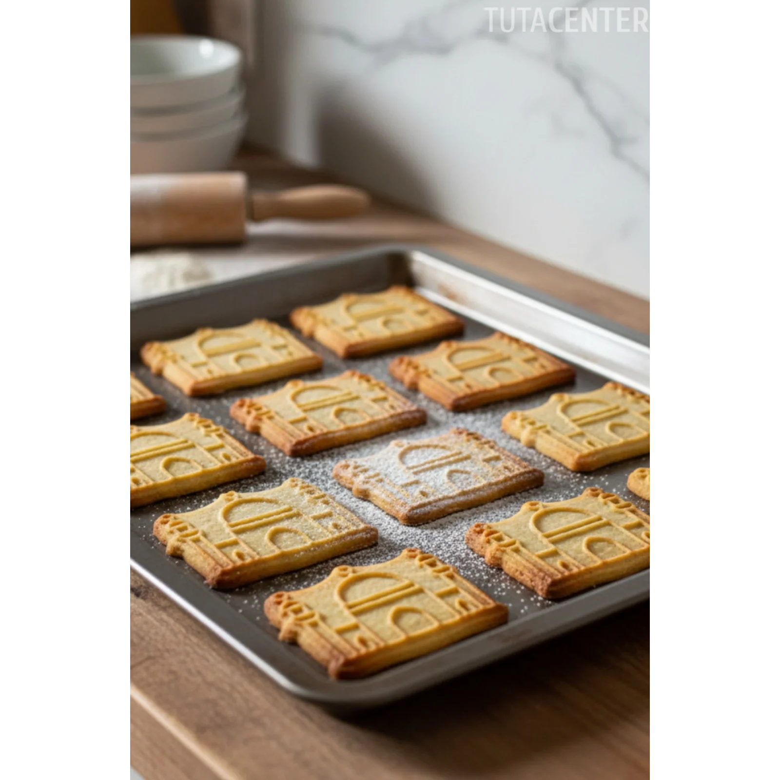 İslami Sembol Kurabiye Kalıbı Cami Şekilli Kalıp