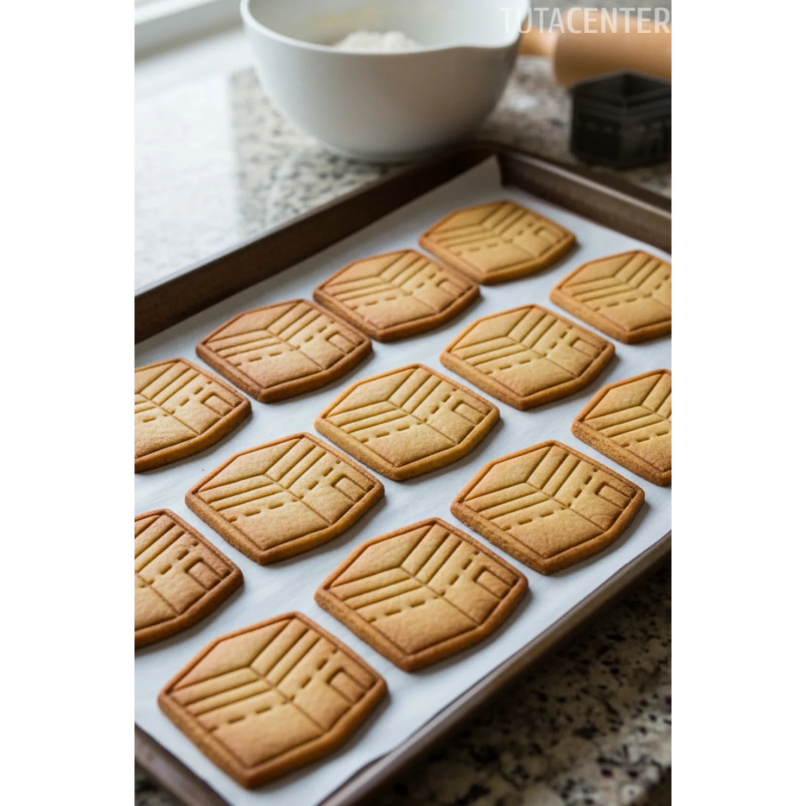 İslami Sembol Kurabiye Kalıbı Kabe Şekilli Kalıp