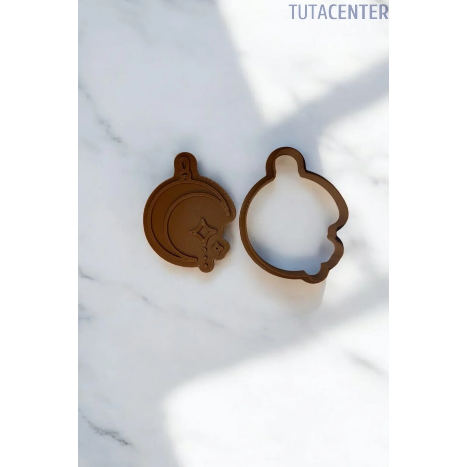 İslami Sembol Kurabiye Kalıbı Yıldız ve Hilal Sembollü