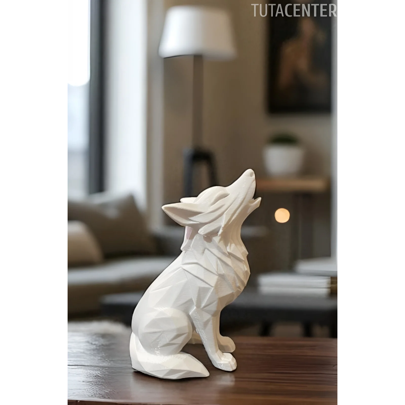 KURT BİBLO DEKORATİF KURT TASARIMLI AKSESUAR 10cm