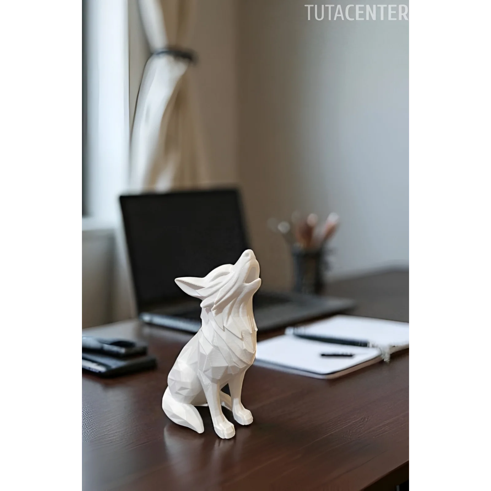 KURT BİBLO DEKORATİF KURT TASARIMLI AKSESUAR 10cm