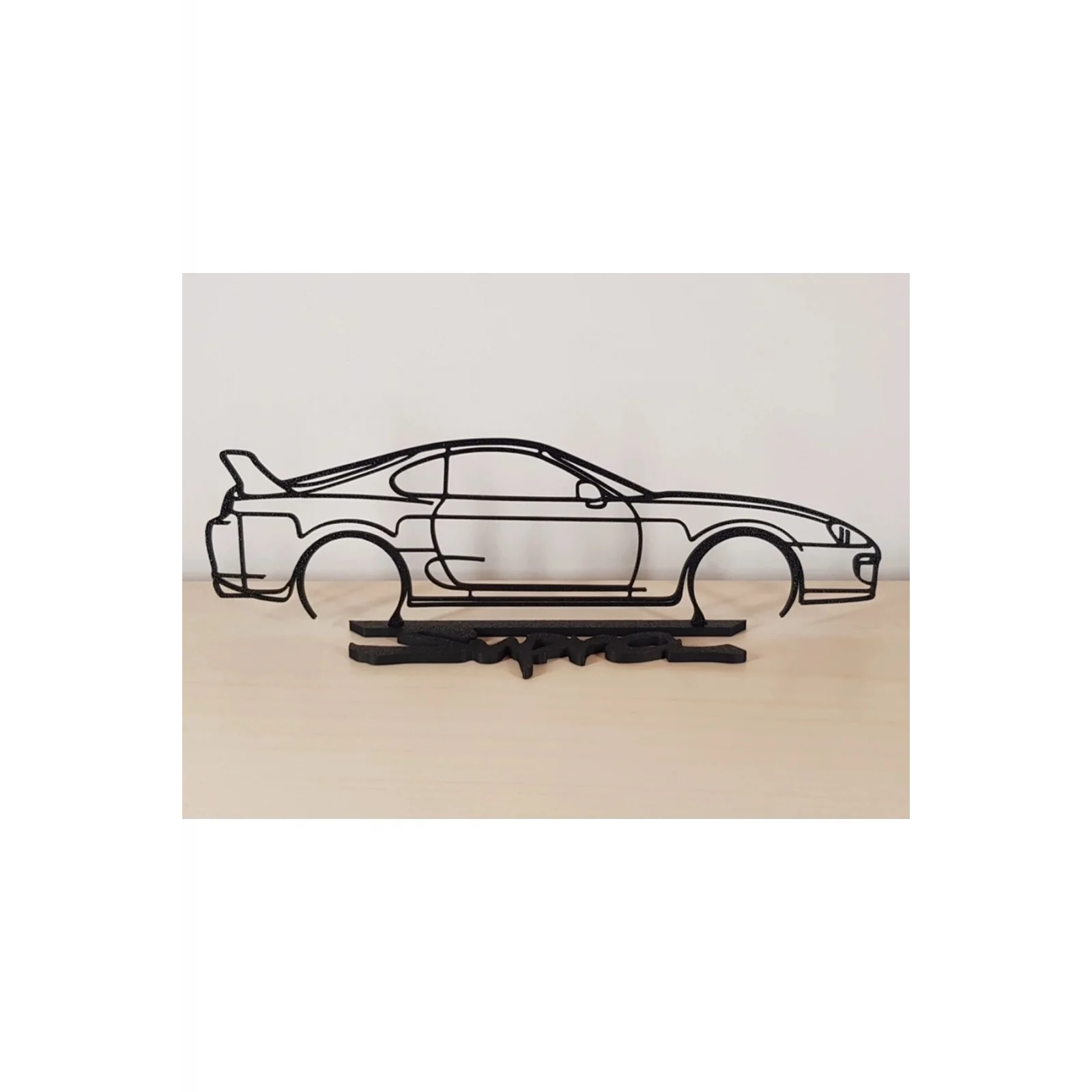 Toyota Supra MK4 20cm Plastik Masa Süsü Masa Dekorasyonu