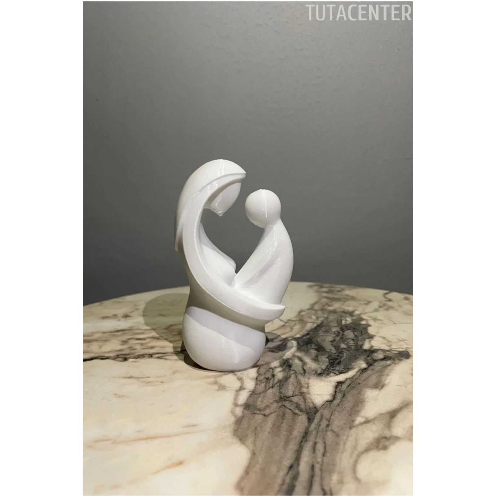 Ebedi Bağ Silueti Anne Ve Çocuk Dekoratif Biblo ( Anneler Günü Hediyesi )