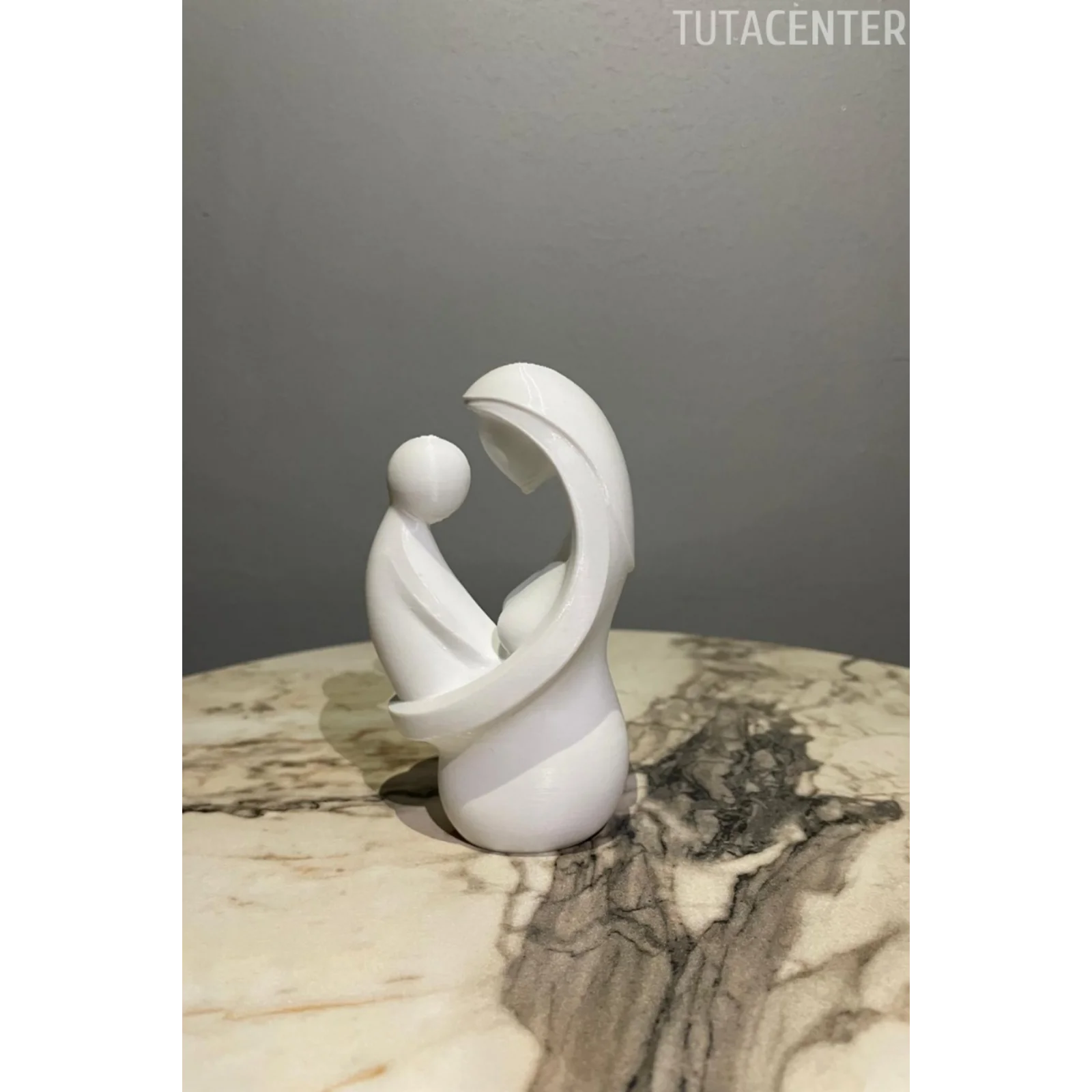 Ebedi Bağ Silueti Anne Ve Çocuk Dekoratif Biblo ( Anneler Günü Hediyesi )