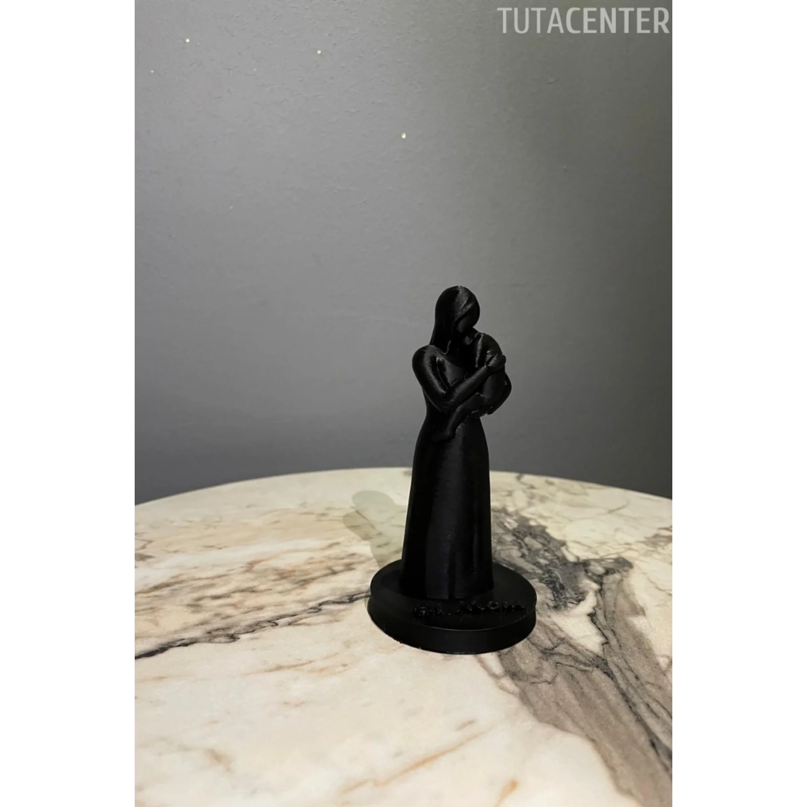 1 Numaralı Anne Ve Bebek Dekoratif Biblo( Anneler Günü, Yeni Doğan Hediyesi )