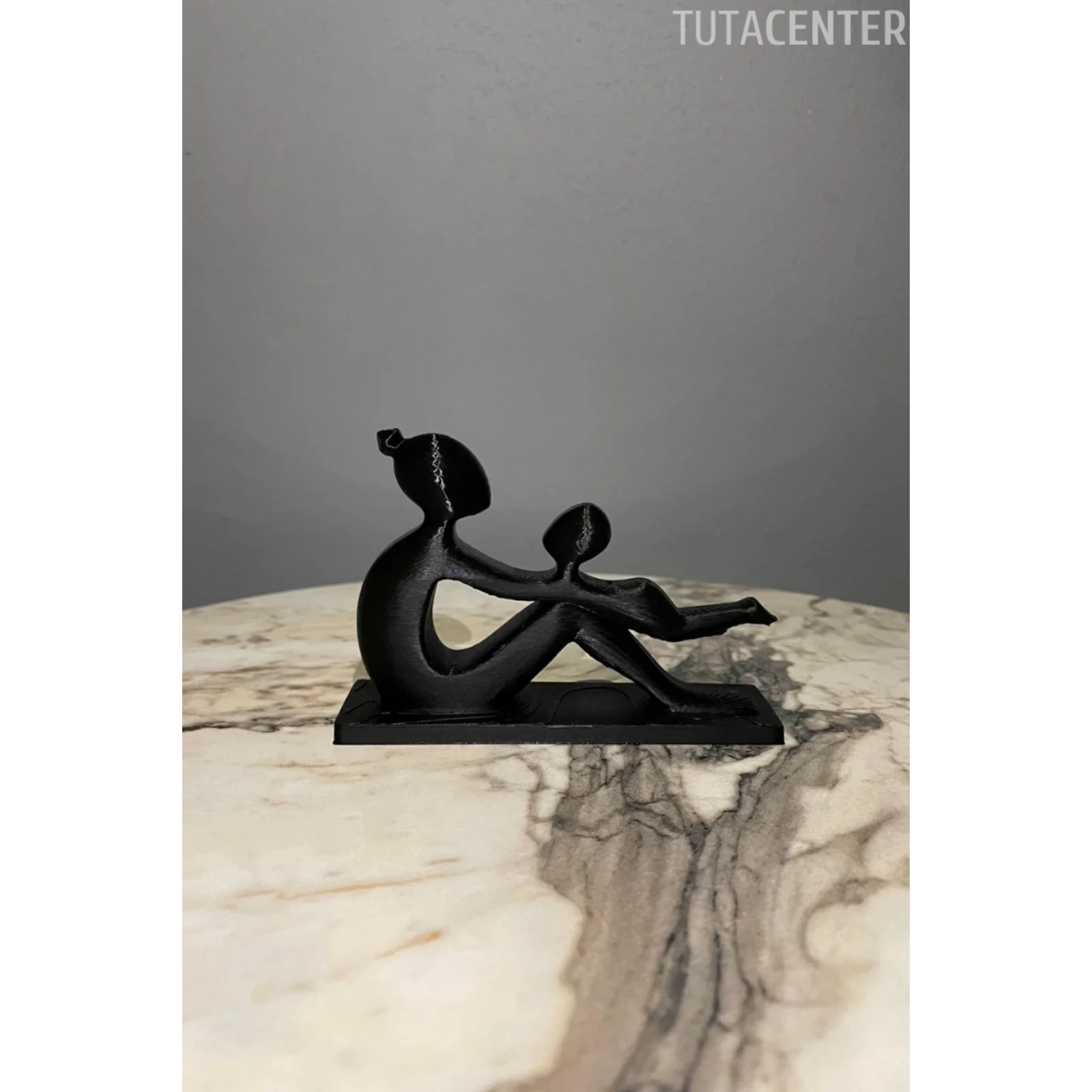 Anne Ve Çocuk Sevgi Dolu Dekoratif Biblo Çocuk Sallayan Anne Figür( Anneler Günü Hediyesi )