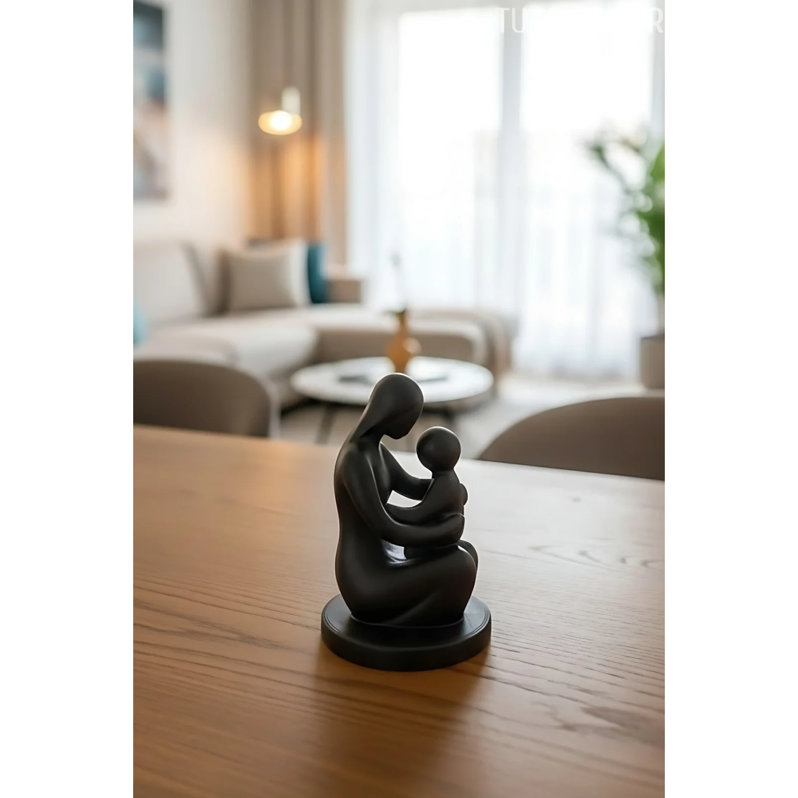 Bebeğini Tutan Anne Ilk Kucaklaşma Dekoratif Biblo Anne Ve Bebek Biblo( Anneler Günü Hediyesi )