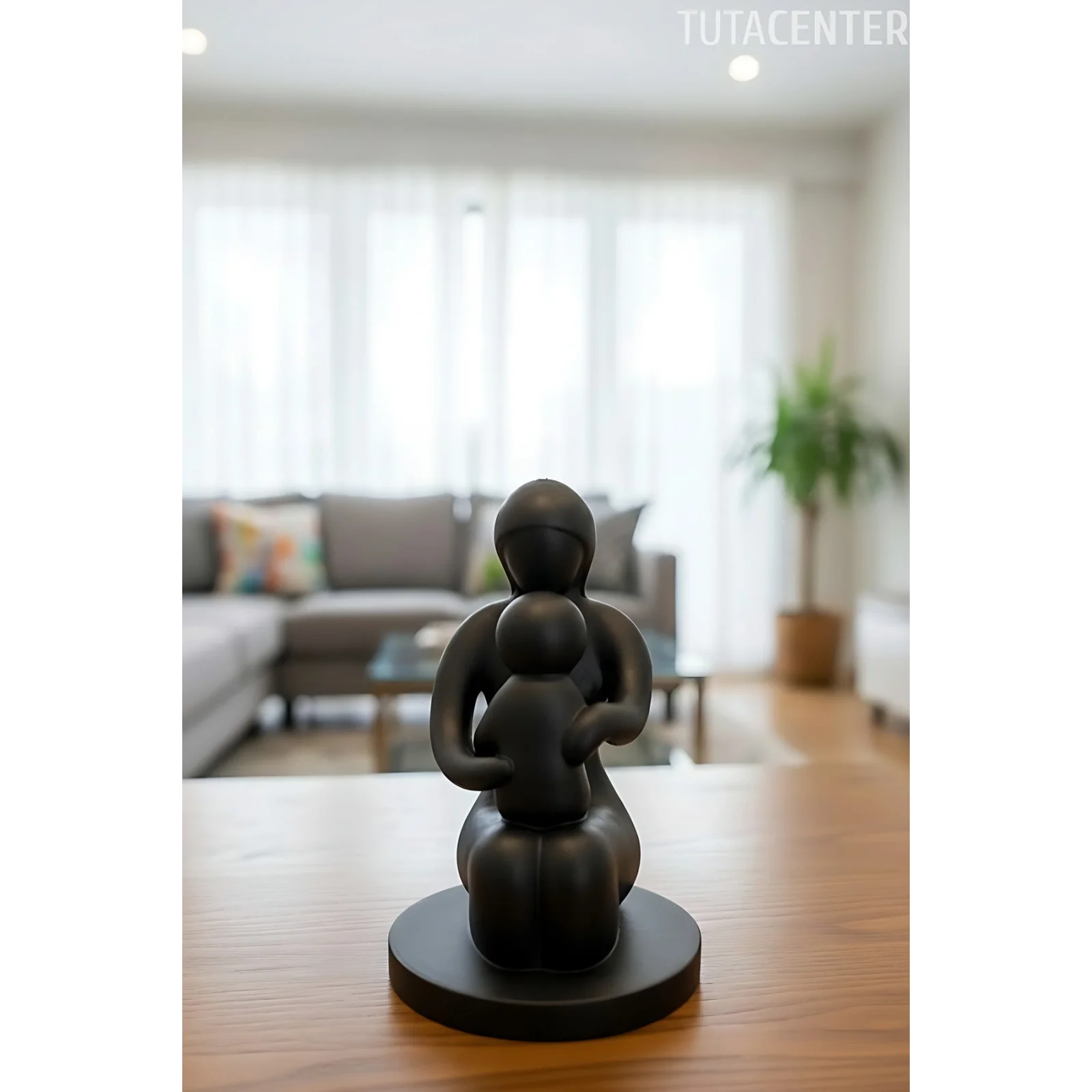 Bebeğini Tutan Anne Ilk Kucaklaşma Dekoratif Biblo Anne Ve Bebek Biblo( Anneler Günü Hediyesi )