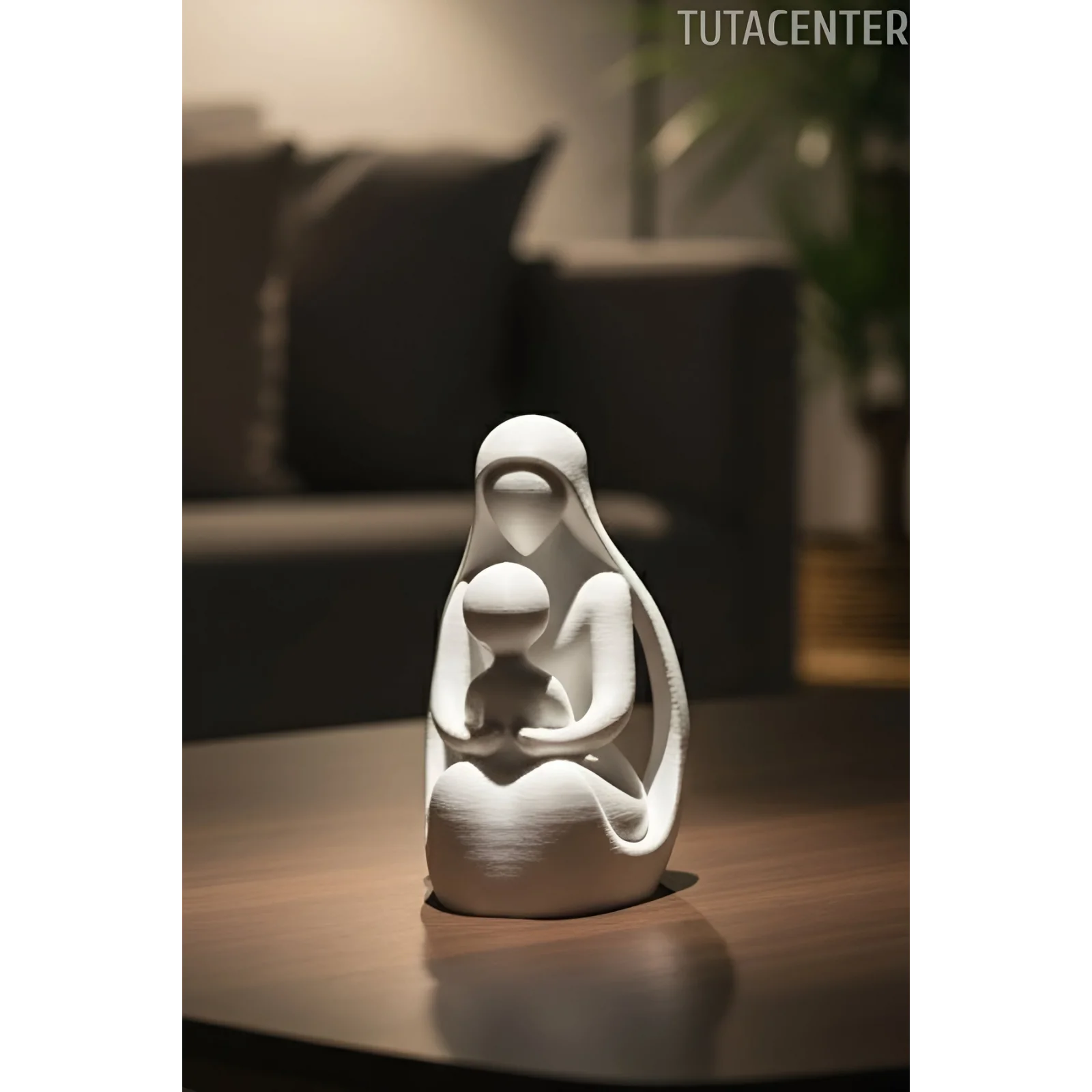 Dekoratif Anne Ve Çocuk Figür Anneler Günü Hediyeli Dekoratif Biblo( Anneler Günü Hediyesi )