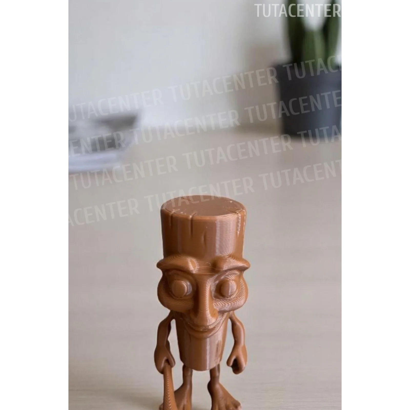 Tung Tung Sahur Brainrot Figür Tiktok Ai Karakter Meme Figür