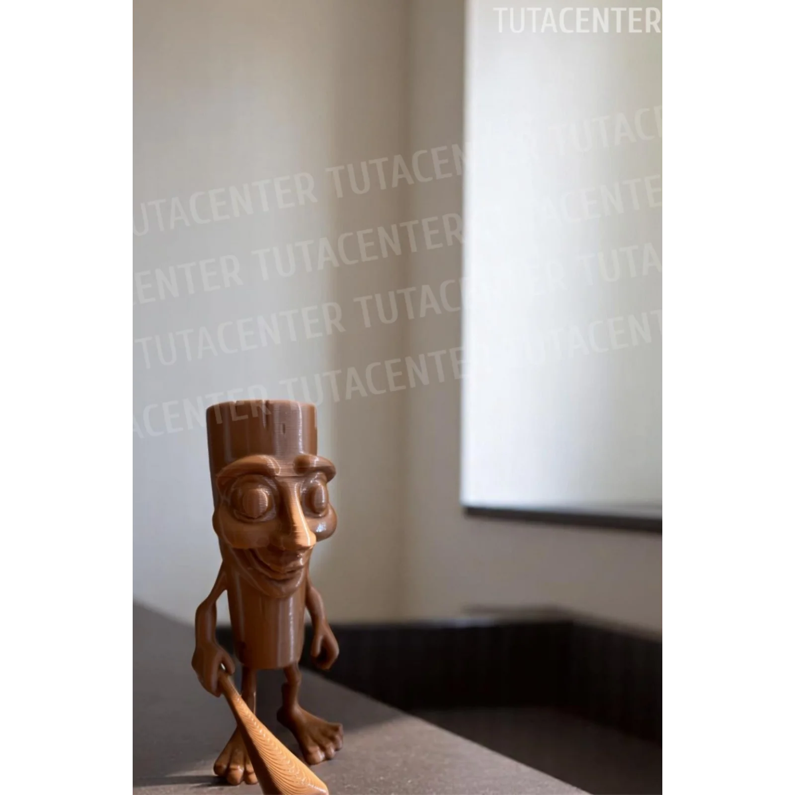 Tung Tung Sahur Brainrot Figür Tiktok Ai Karakter Meme Figür