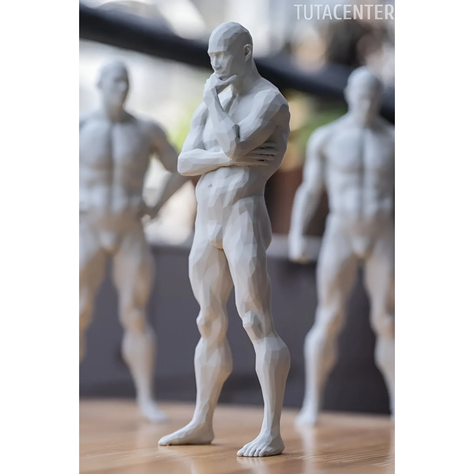 Tehlikeli Adamlar Biblo - Kaslı Erkek Figürü - 3lü Çete Biblosu. Ev ve Spor Salonu Dekorasyonu