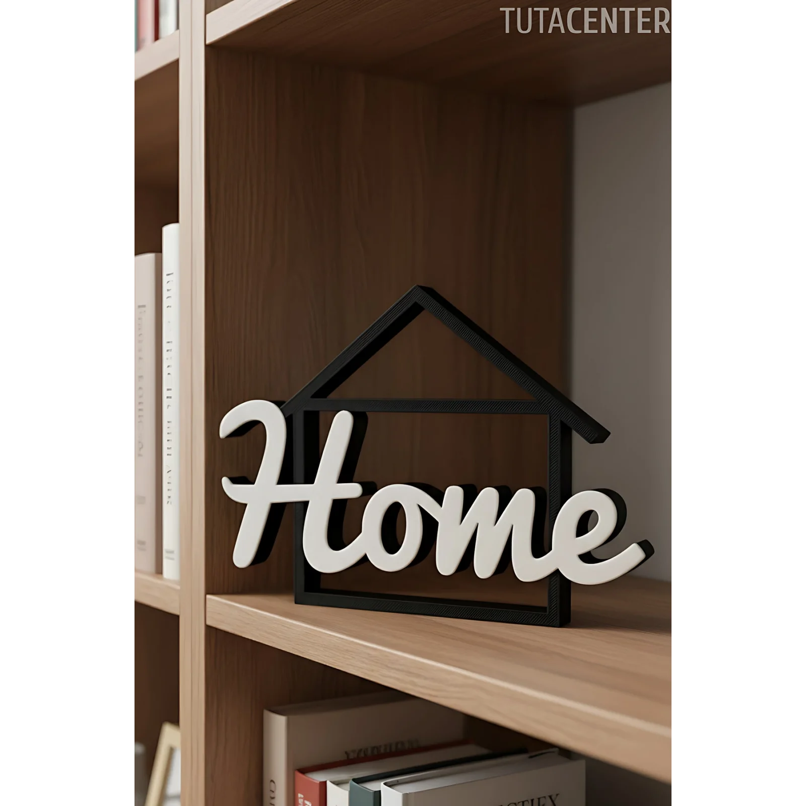 Home Yazılı Dekoratif Biblo Masaüstü Dekor, Raf ve Tv Ünitesi Dekorasyonu. Ev Dekorasyonu