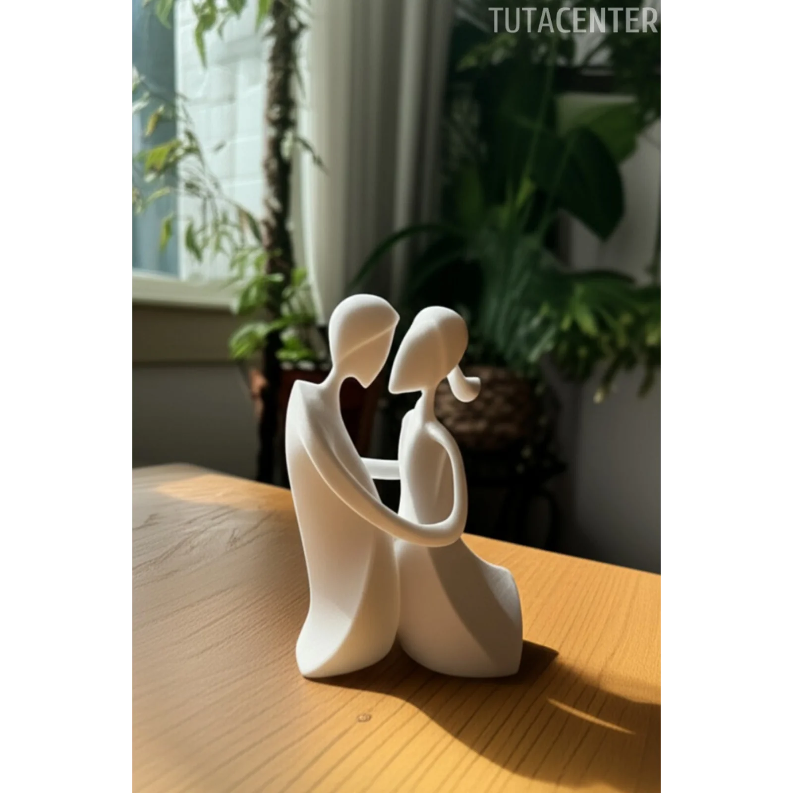 Romantik Çift Biblo Dans Eden Kadın Ve Erkek Biblo İskandinav Tarzı Biblo Ev Dekorasyon