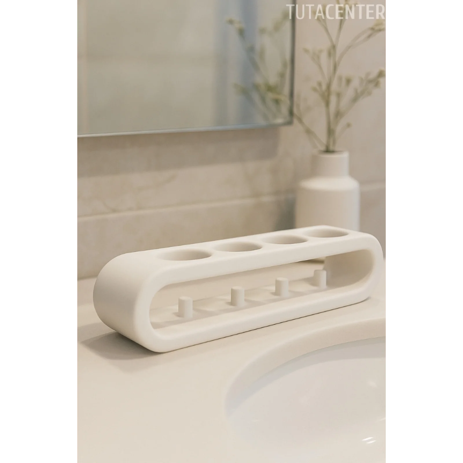 Şarjlı Diş Fırçası Standı 4lü - Modern Şık ve Pratik Çözüm