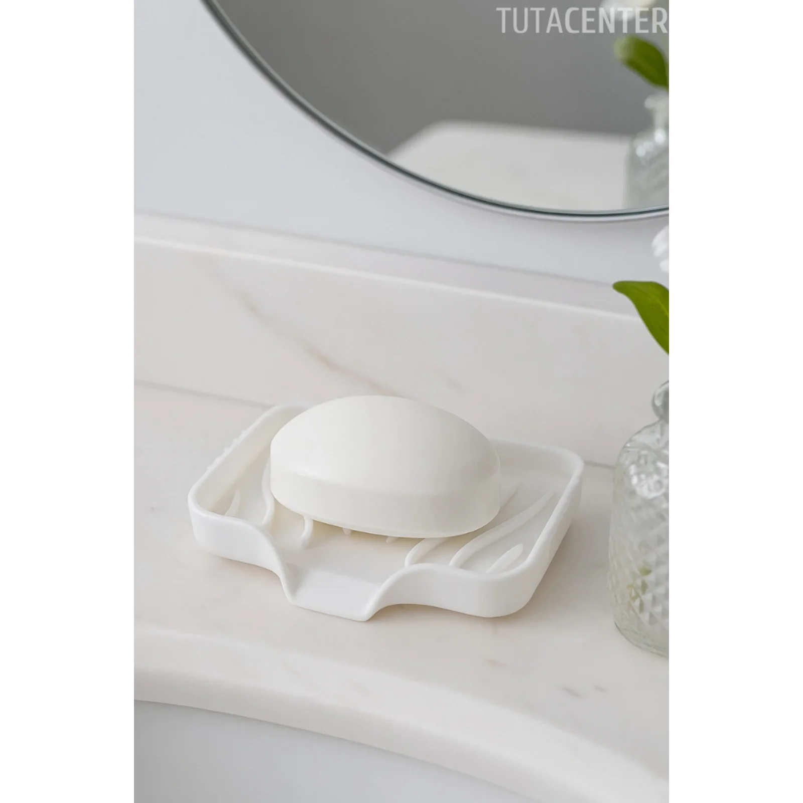 Tahliyeli Su Tutmaz Modern Katı Sabunluk