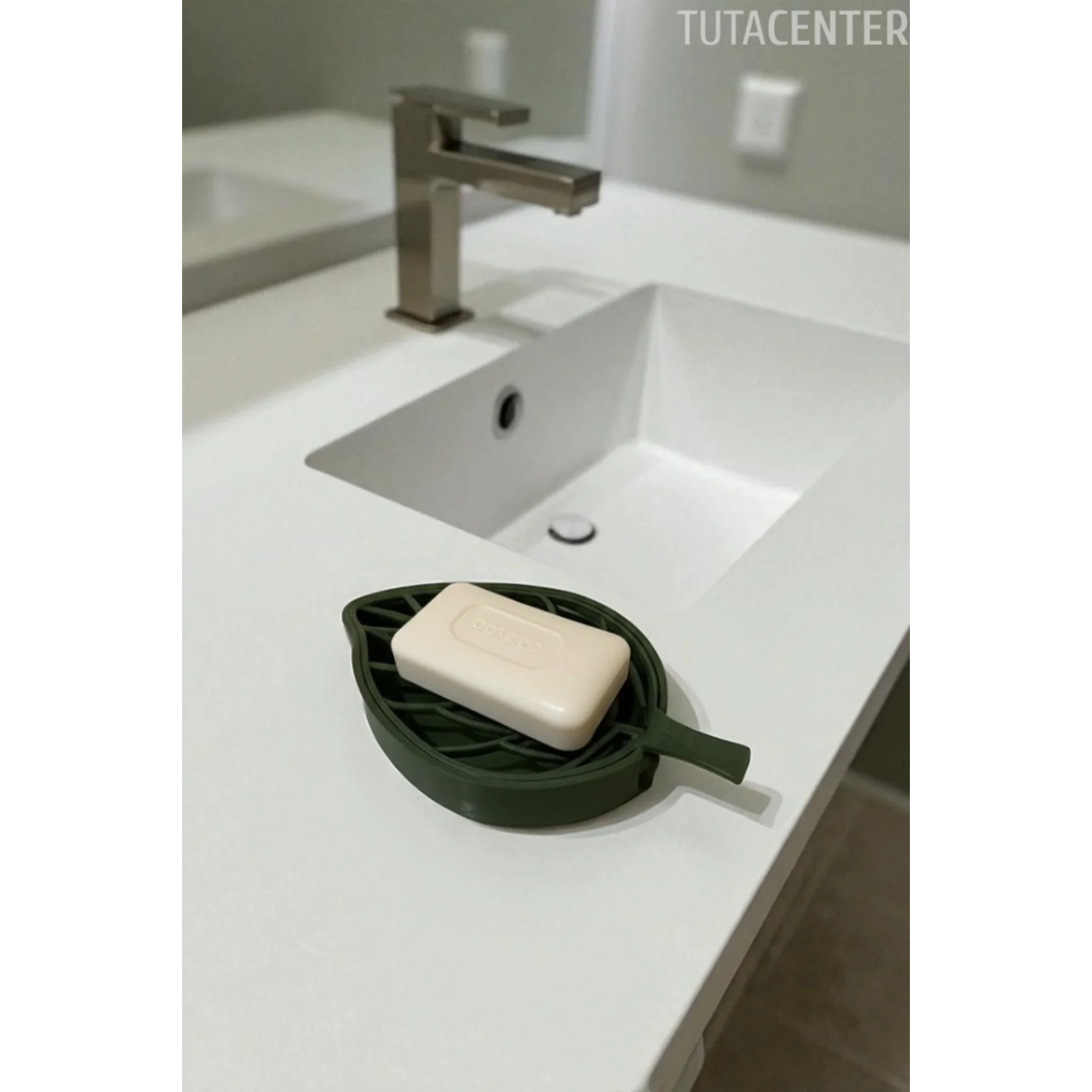 YAPRAK MODEL SABUNLUK - SU TUTMAZ SABUNLUK - TAHLİYELİ KATI SABUNLUK