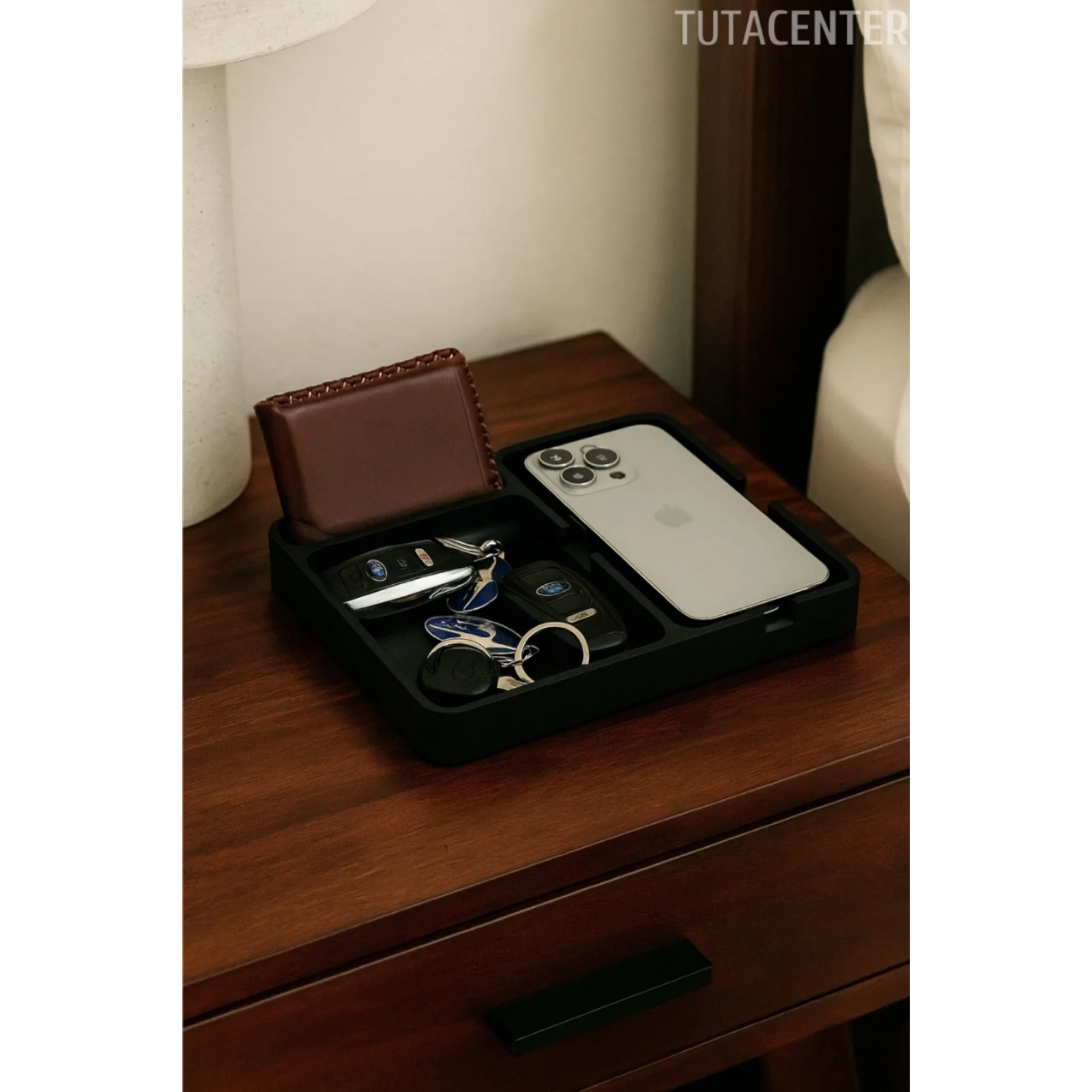 Telefon Cüzdan Ve Anahtar Tepsisi Çok Amaçlı Organizatör (Sert Plastik)