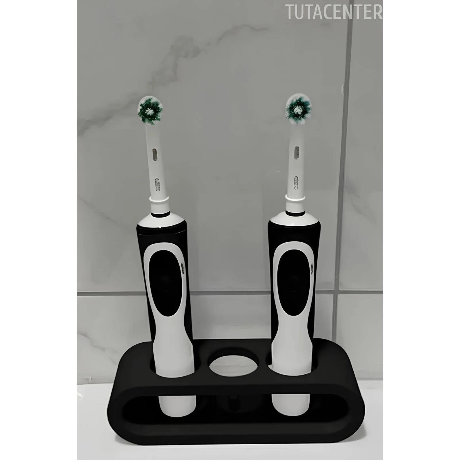 Şarjlı Diş Fırçası Tutucu Stand 3 Bölmeli