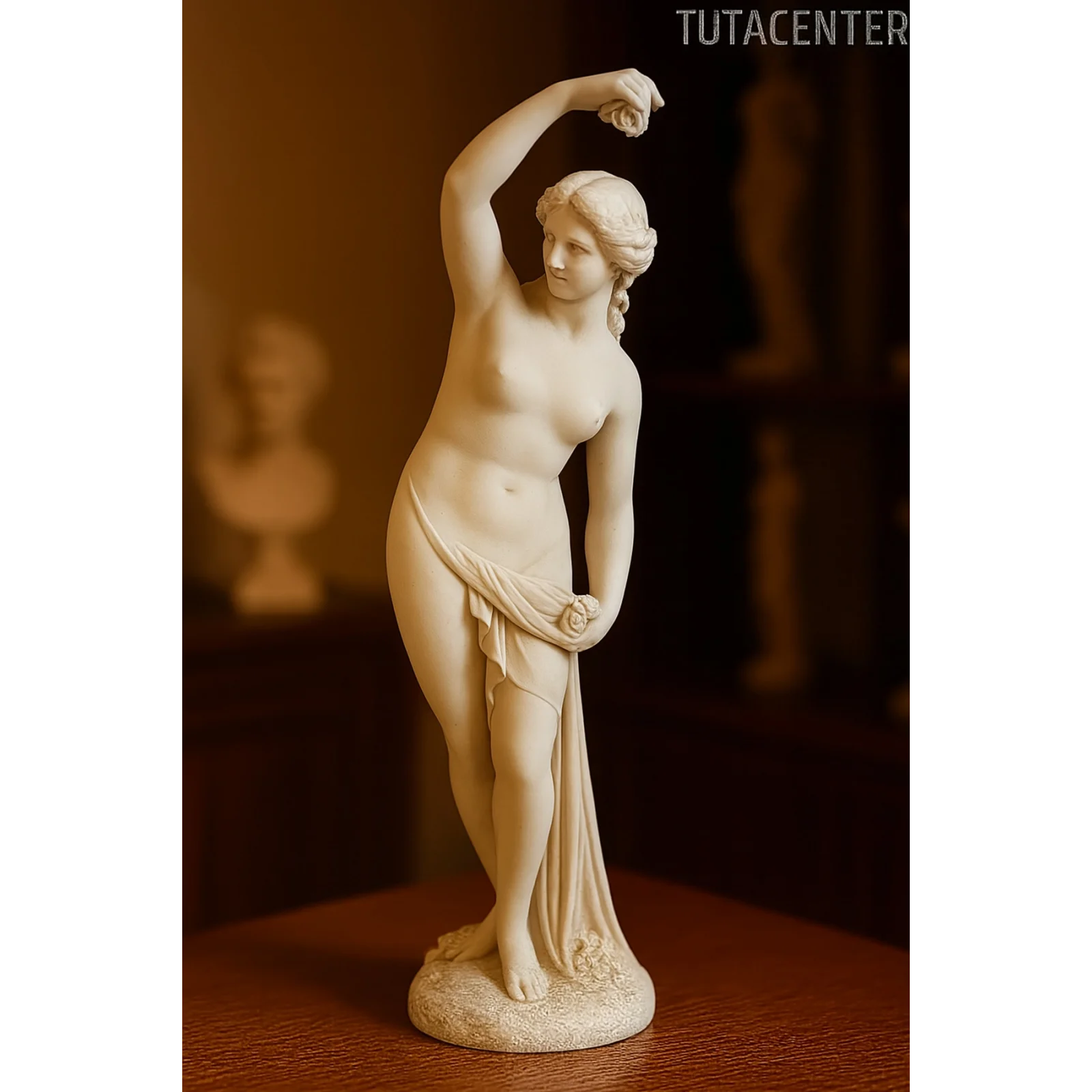 PERSEPHONE Heykel Figürü Plastik 15cm - Antik Heykel Modeli - Dekoratif Antik Heykel