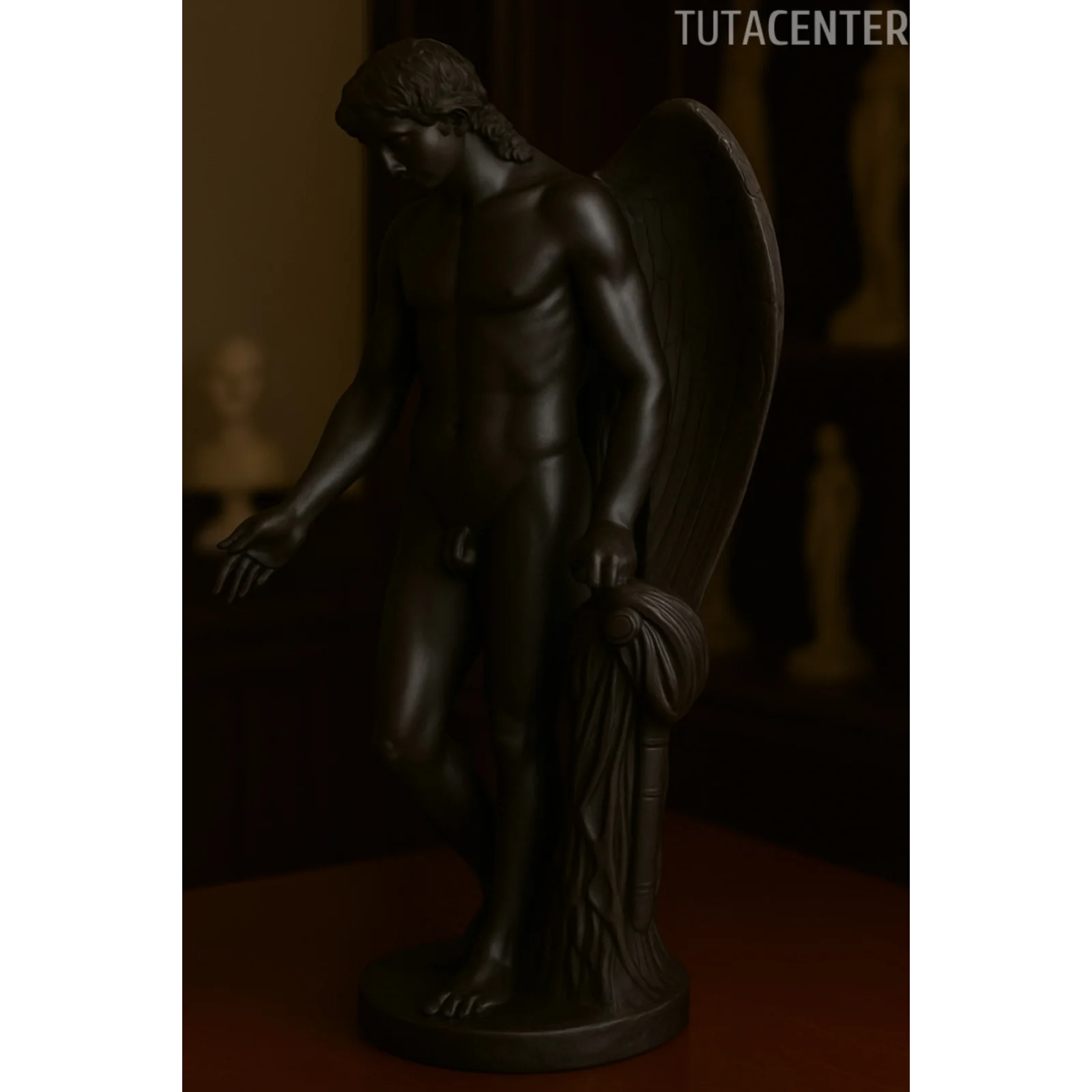 EROS Heykel Figürü Plastik 15cm - Antik Heykel Modeli - Dekoratif Antik Heykel