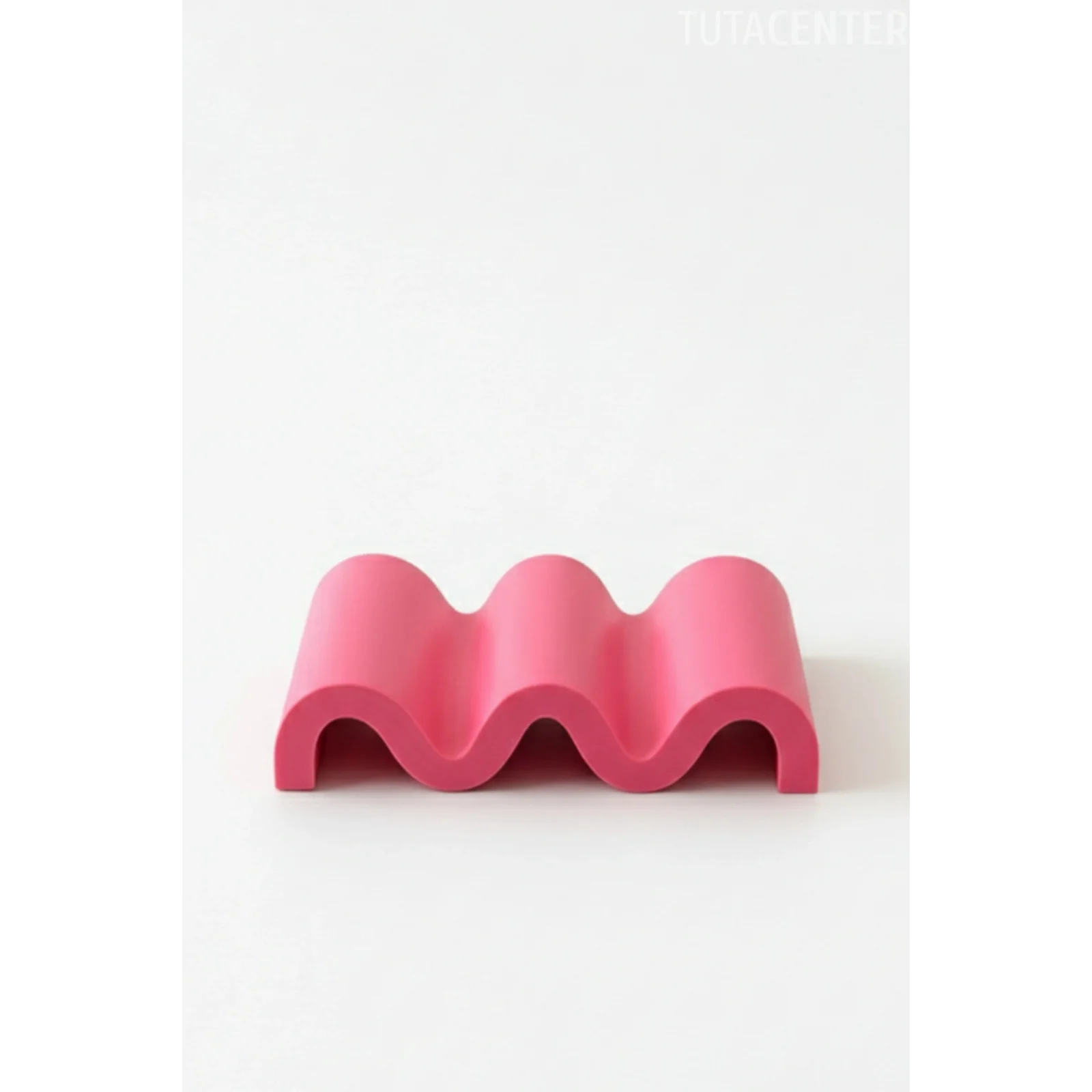 Kıvrımlı Modern Dalgalı Görünüm Sabunluk, Şık Tasarım Zarif Görünüm Plastik Sabunluk