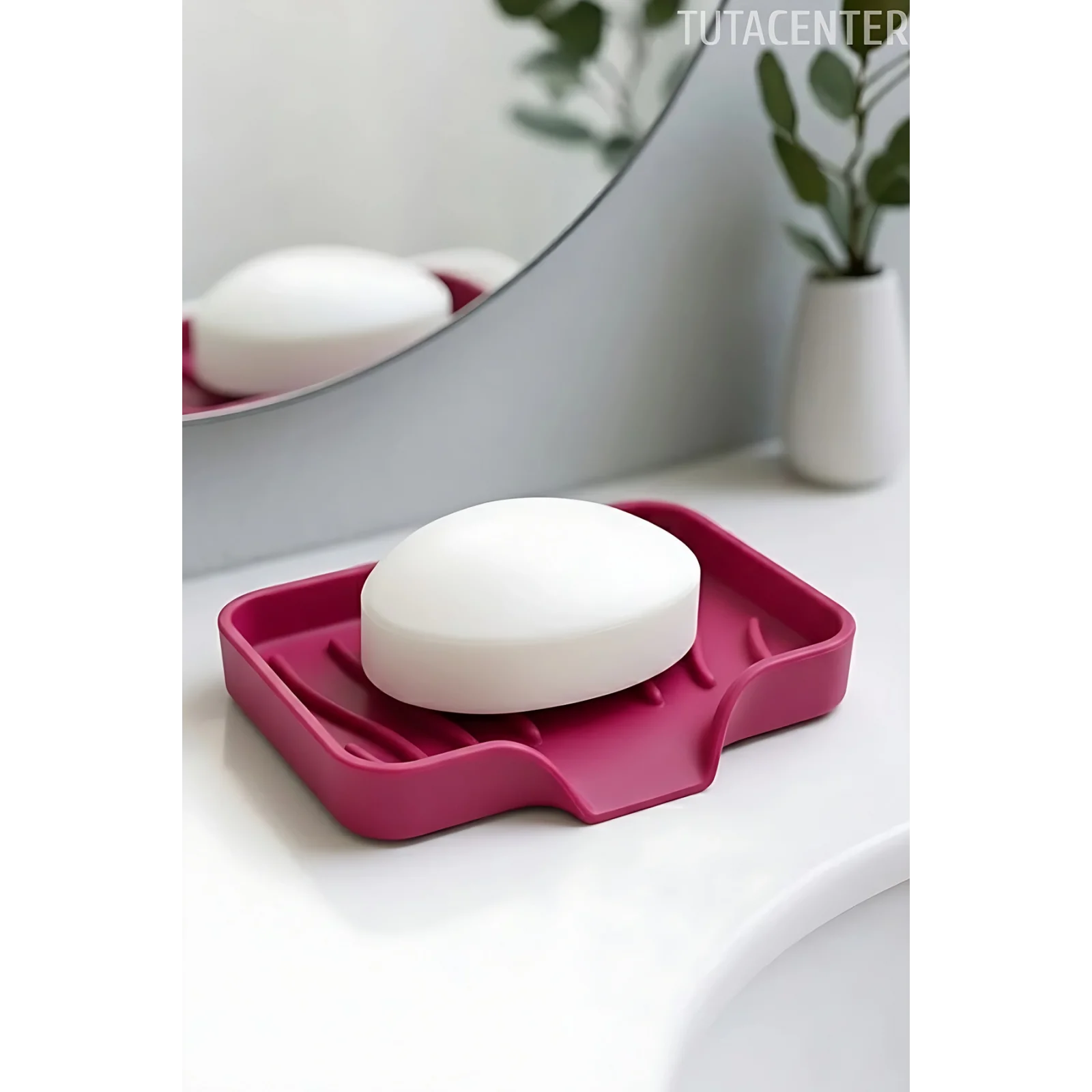 Tahliyeli Su Tutmaz Modern Katı Sabunluk