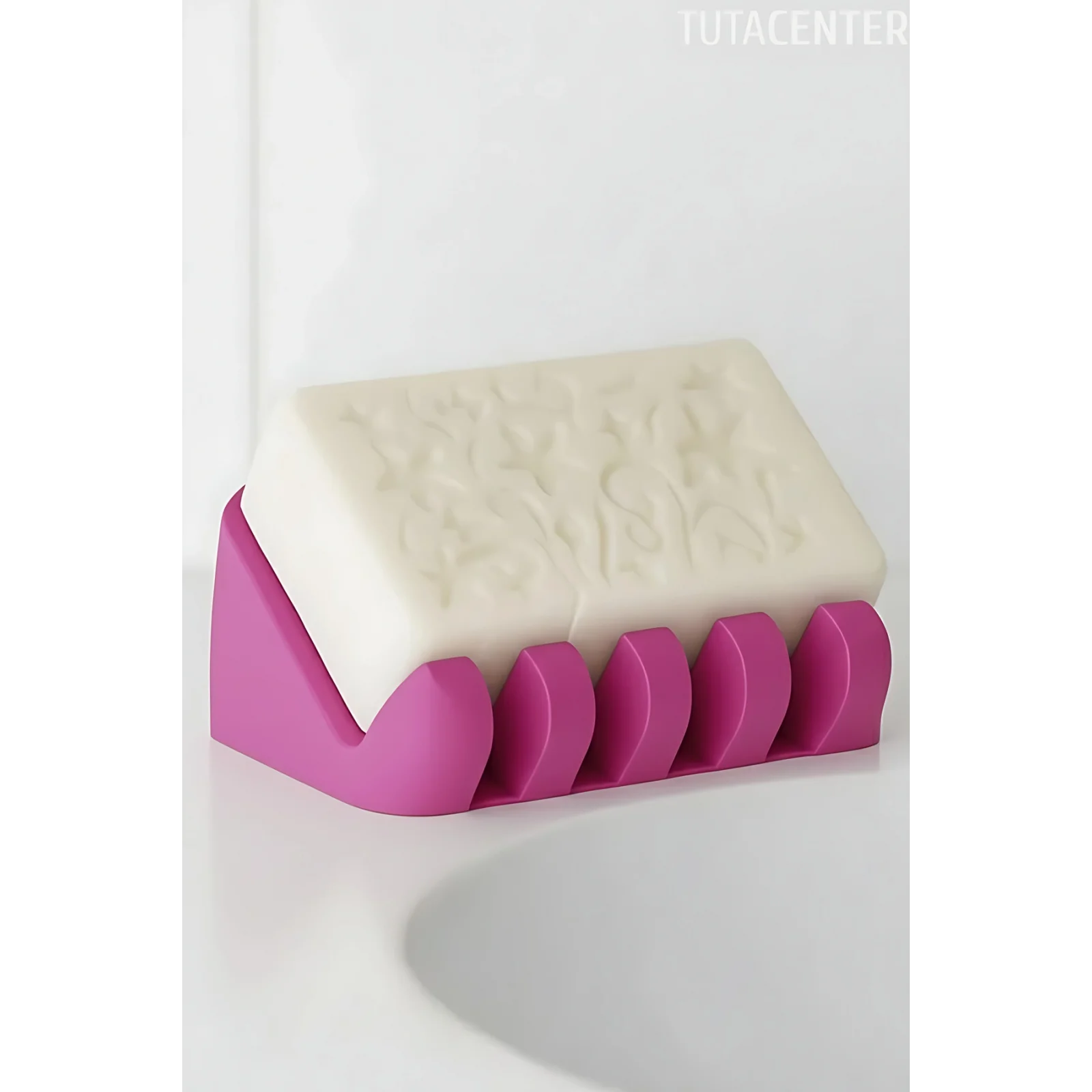 Su Tutmayan Beyaz Sabunluk – Modern Plastik Tasarım