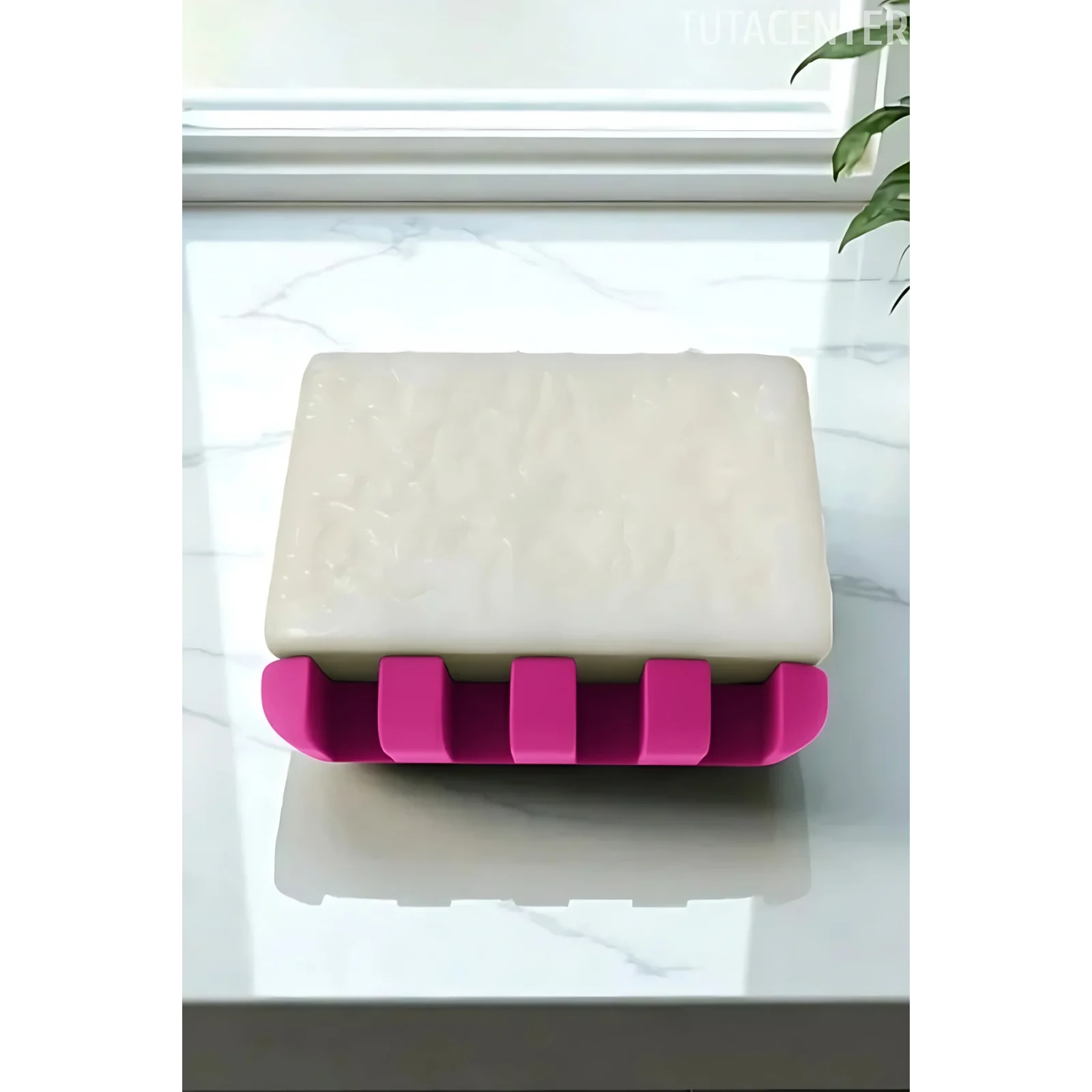 Su Tutmayan Beyaz Sabunluk – Modern Plastik Tasarım