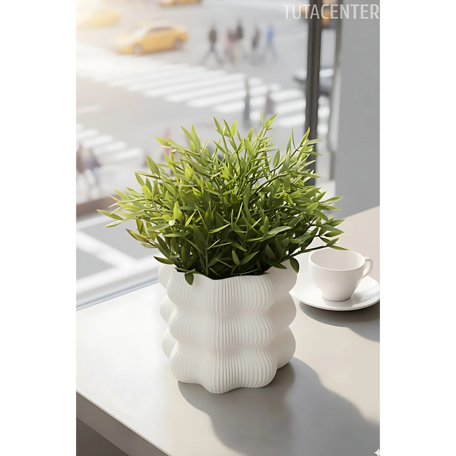 BALON ŞİRİN VAZO - MODERN VE TATLI GÖRÜNÜM PLASTİK VAZO