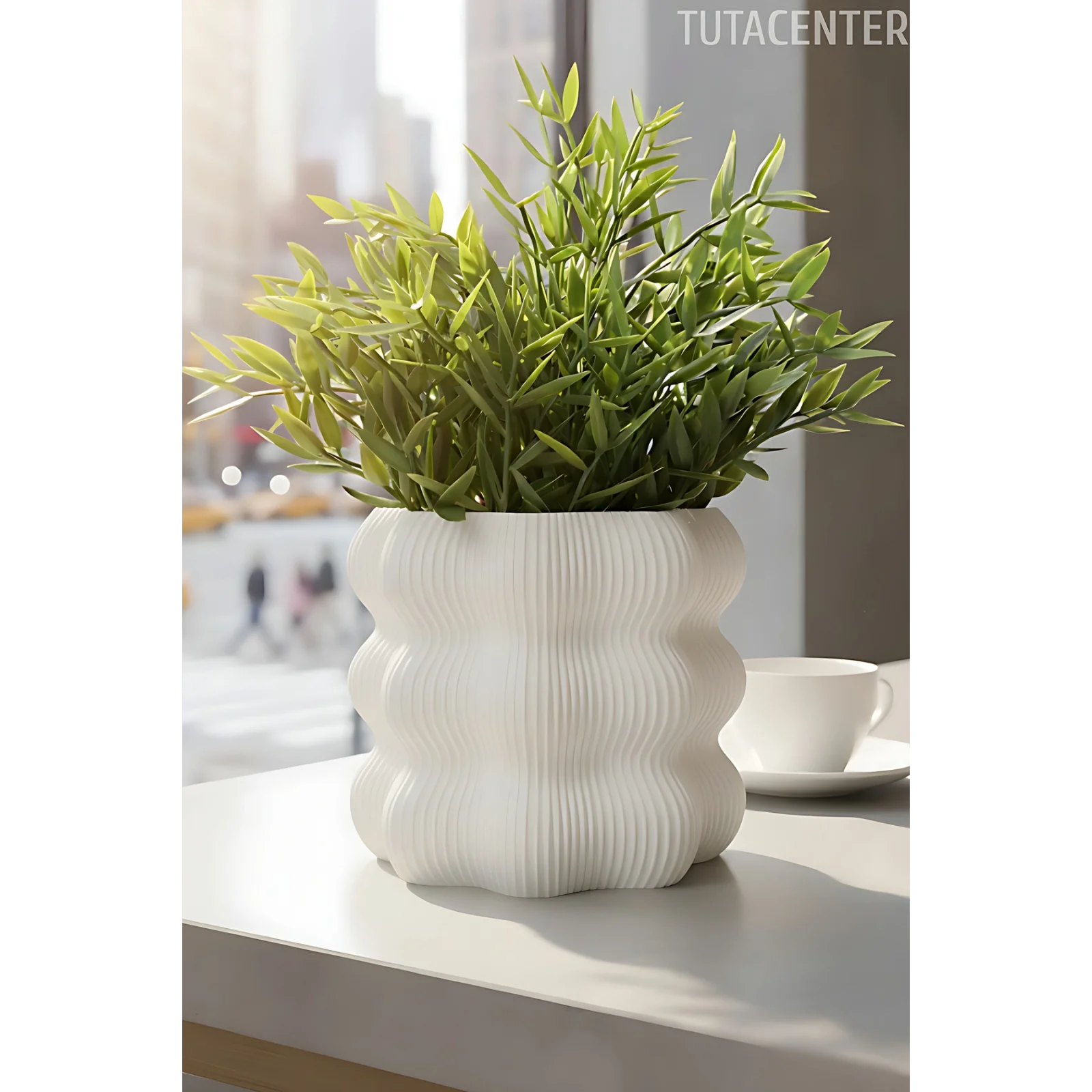 BALON ŞİRİN VAZO - MODERN VE TATLI GÖRÜNÜM PLASTİK VAZO