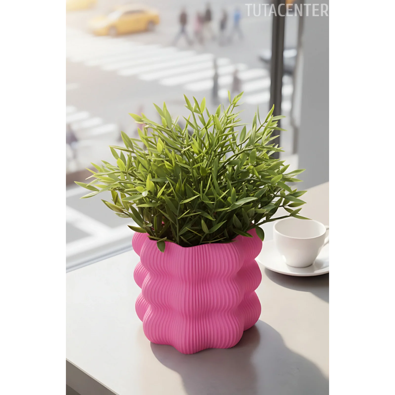 BALON ŞİRİN VAZO - MODERN VE TATLI GÖRÜNÜM PLASTİK VAZO