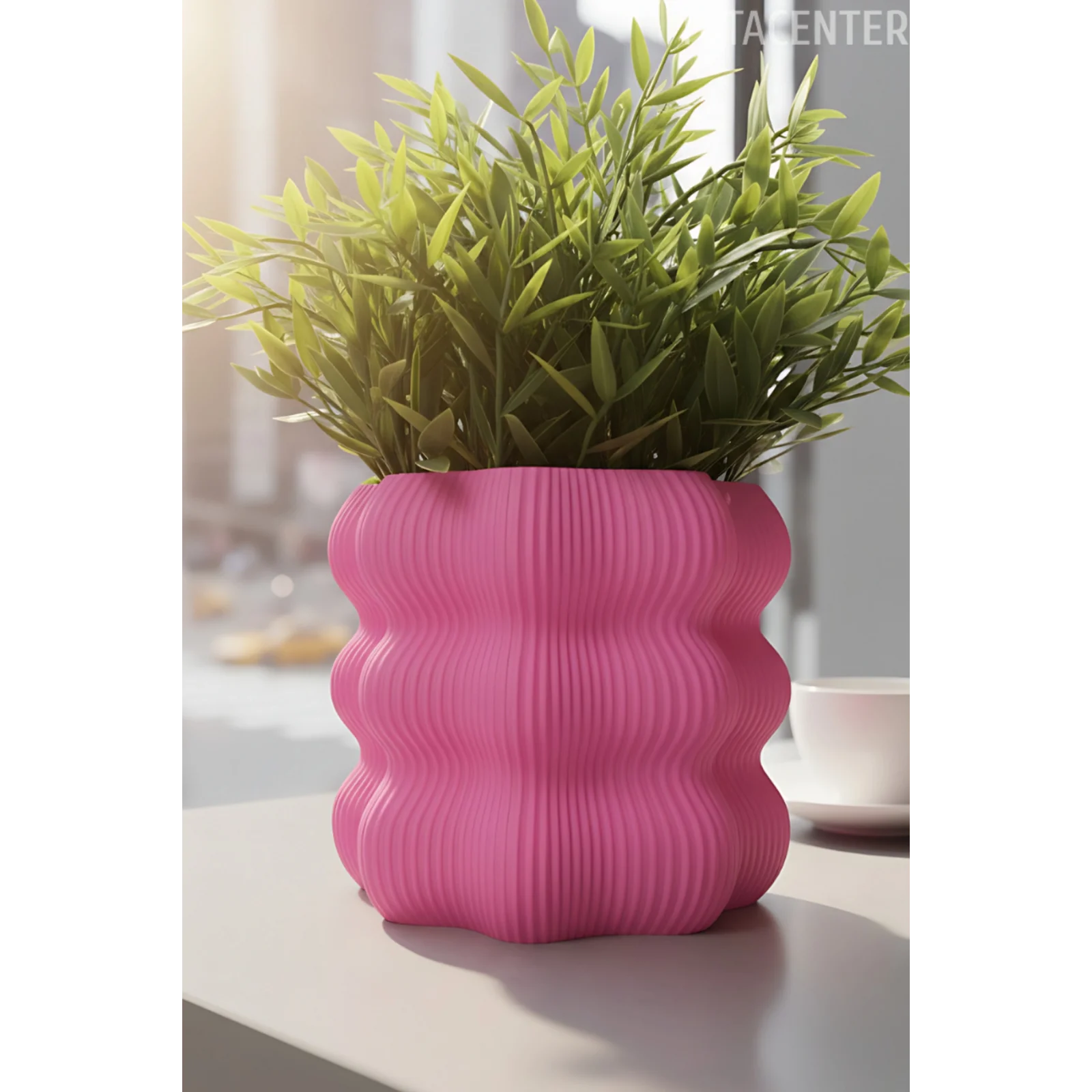 BALON ŞİRİN VAZO - MODERN VE TATLI GÖRÜNÜM PLASTİK VAZO